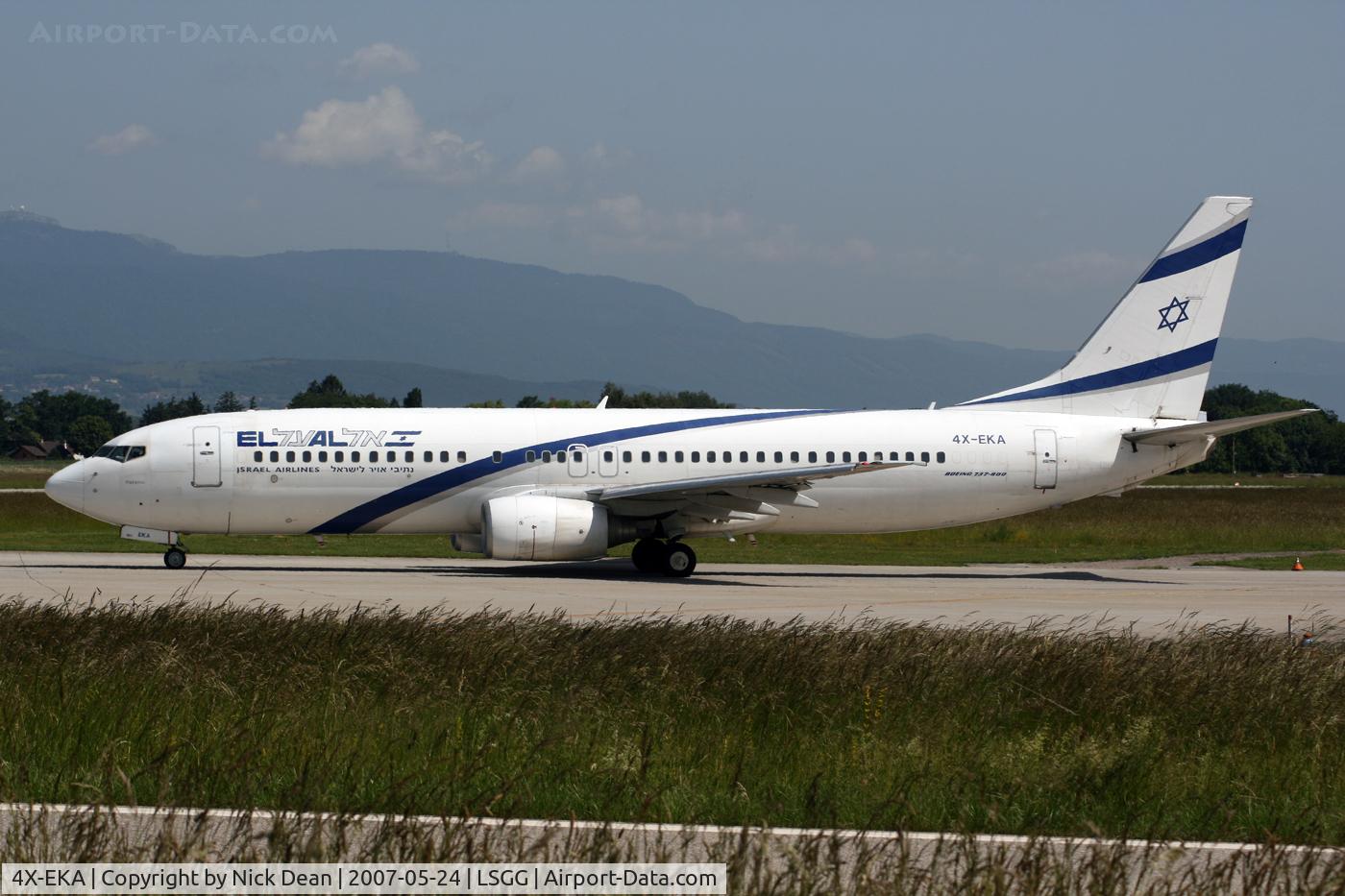 4X-EKA, 1999 Boeing 737-858 C/N 29957, /