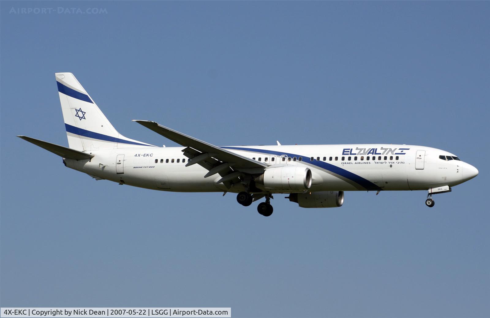 4X-EKC, 1999 Boeing 737-858 C/N 29959, /