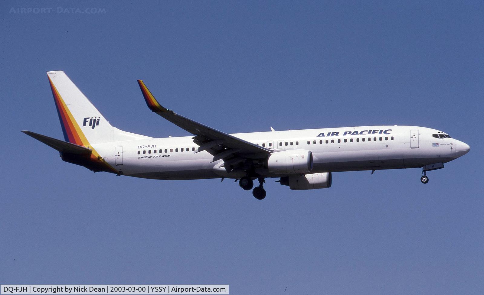 DQ-FJH, 1999 Boeing 737-8X2 C/N 29969, /