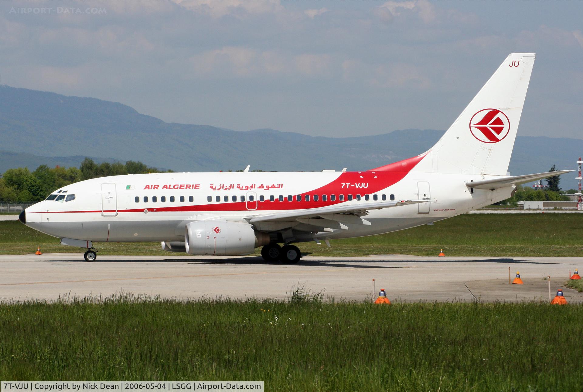 7T-VJU, 2002 Boeing 737-6D6 C/N 30211, /