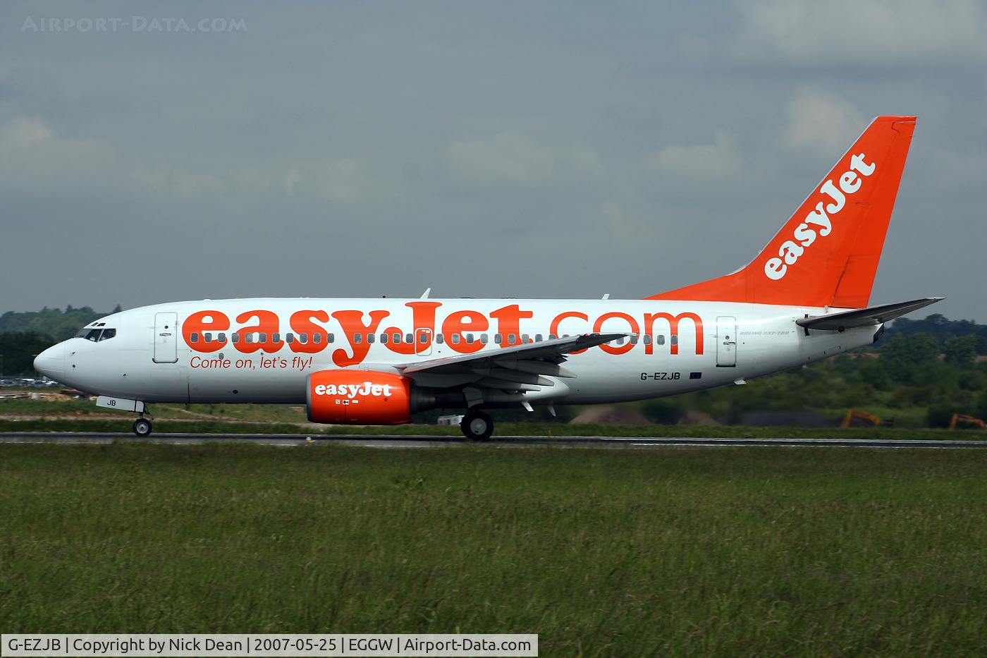 G-EZJB, 2000 Boeing 737-73V C/N 30236, /