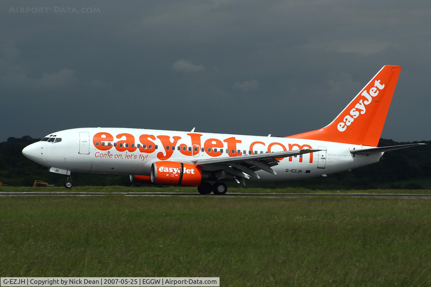 G-EZJH, 2001 Boeing 737-73V C/N 30240, /