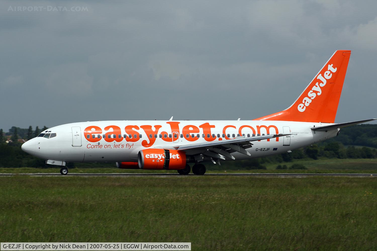 G-EZJF, 2001 Boeing 737-73V C/N 30243, /