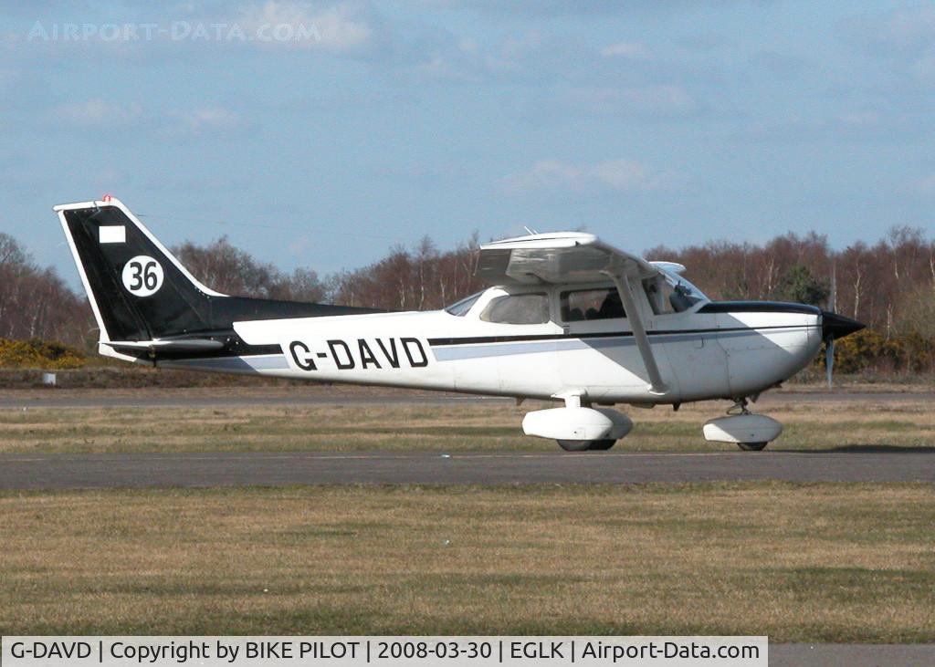 G-DAVD, 1978 Reims FR172K Hawk XP C/N 0632, CARRYING RACE NUMBER