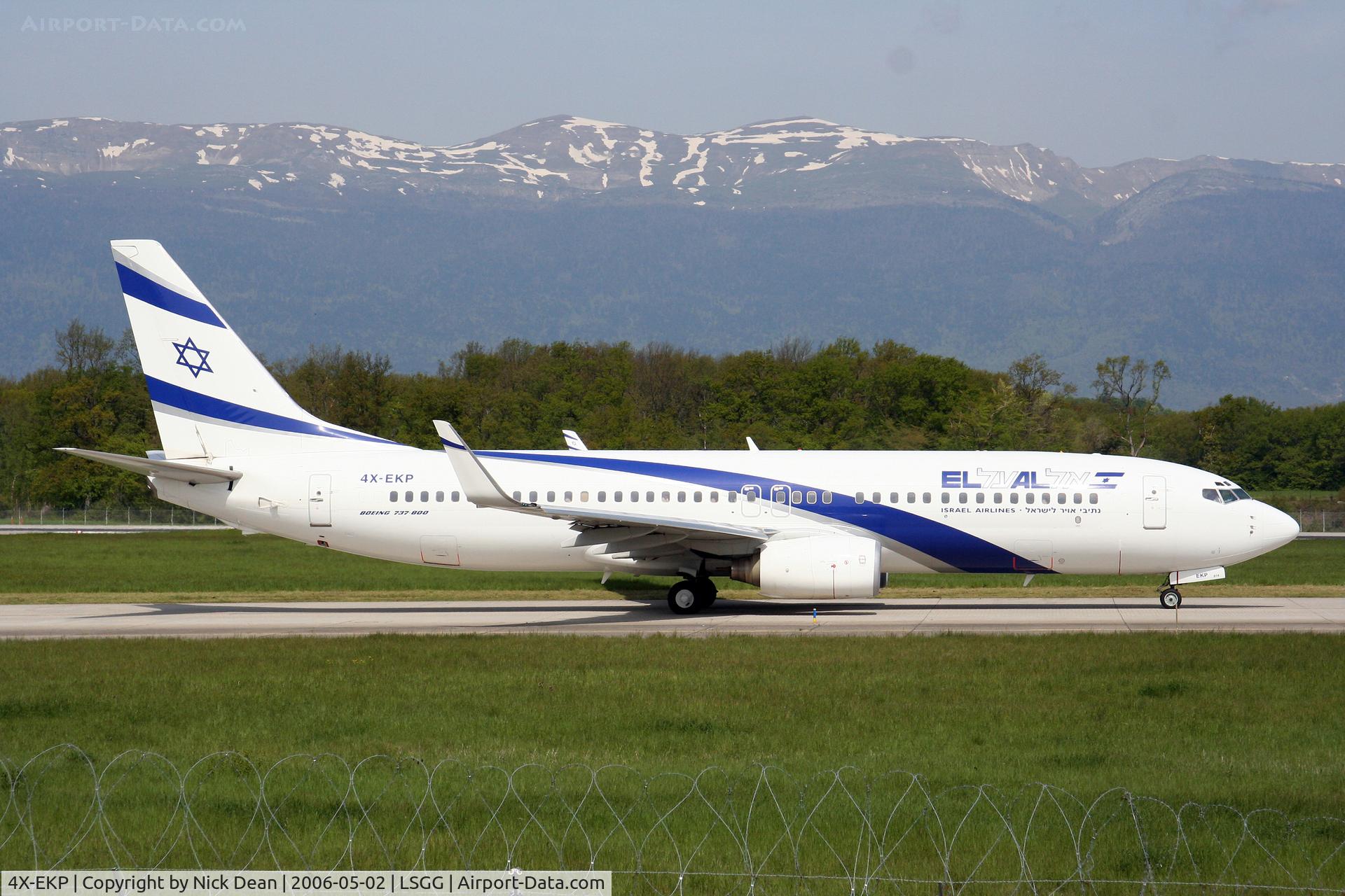 4X-EKP, 2001 Boeing 737-8Q8 C/N 30639, /