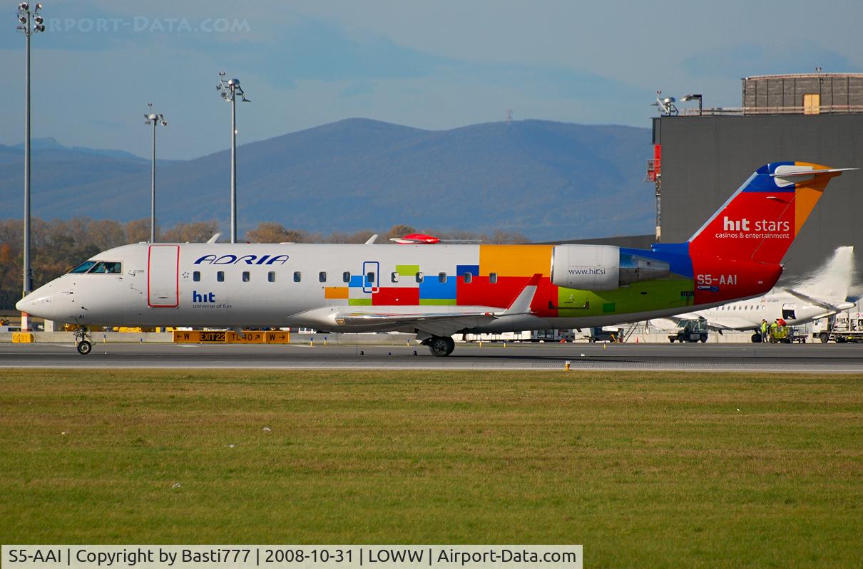 S5-AAI, 1998 Canadair CRJ-200LR (CL-600-2B19) C/N 7248, Adria Airways Canadair Regional Jet CRJ200LR (S5-AAI)