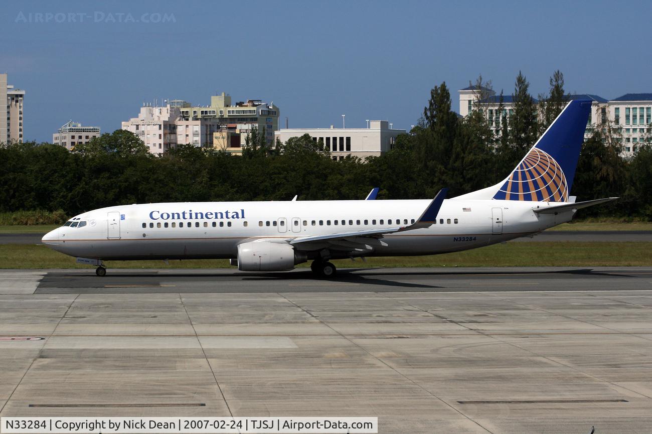 N33284, 2004 Boeing 737-824 C/N 31635, /