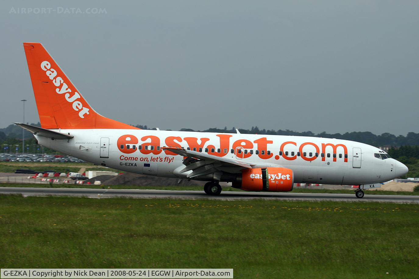 G-EZKA, 2003 Boeing 737-73V C/N 32422, /