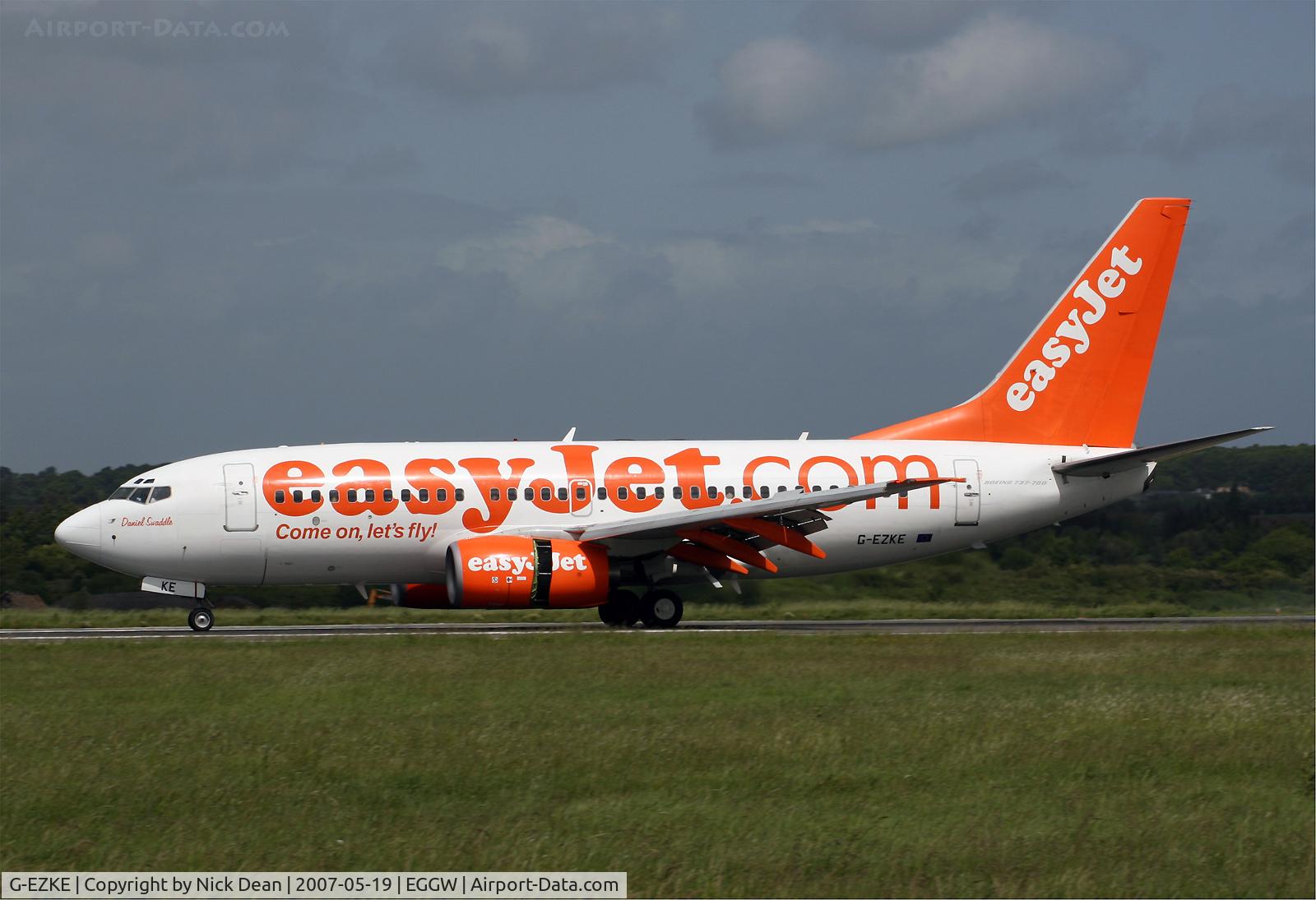 G-EZKE, 2004 Boeing 737-73V C/N 32426, /