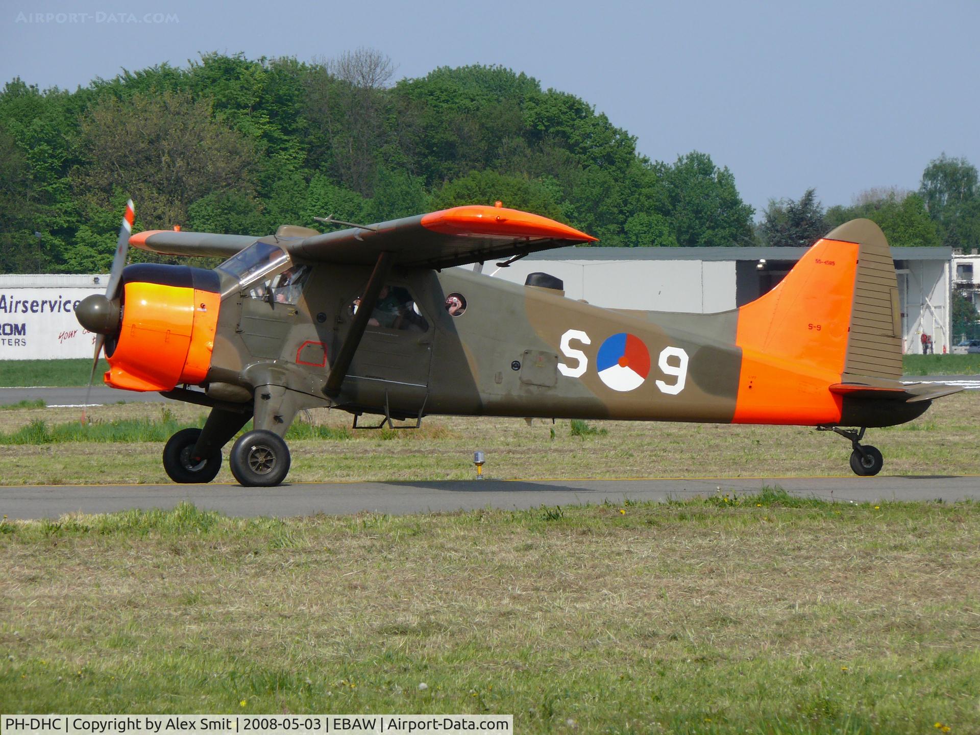 PH-DHC, 1955 De Havilland Canada U-6A Beaver C/N 965/1623, De Havilland Canada DHC2 Beaver Mk1 PH-DHC painted as Royal Netherlands Air Force S-9