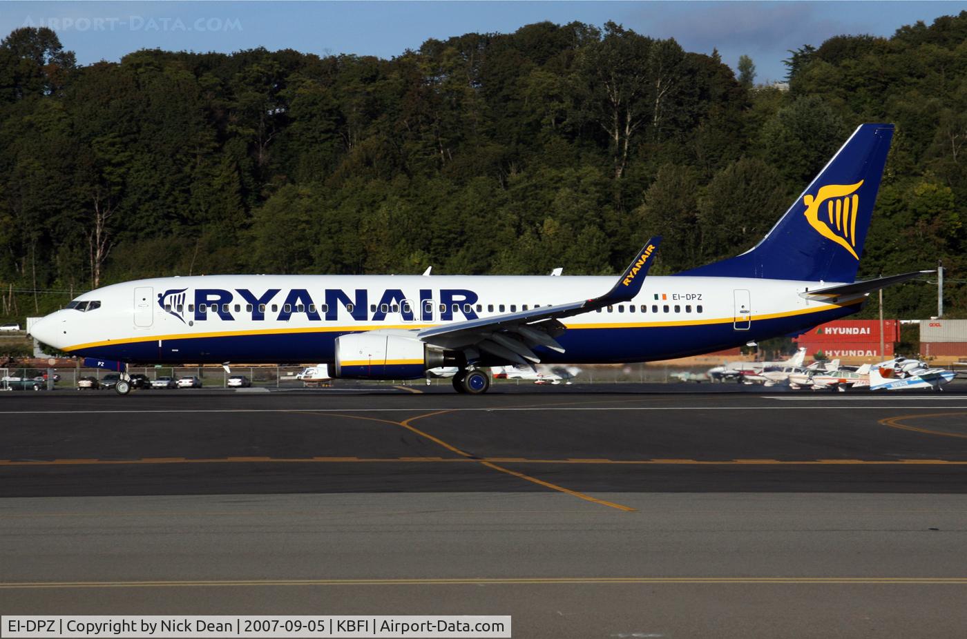 EI-DPZ, 2007 Boeing 737-8AS C/N 33616, /