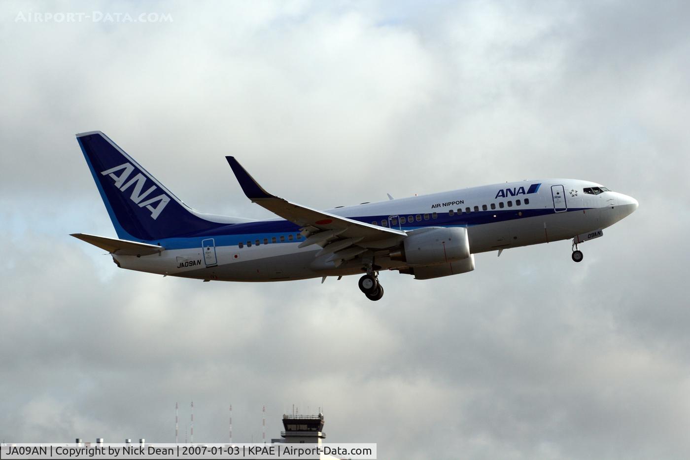 JA09AN, 2007 Boeing 737-781 C/N 33878/2145, /