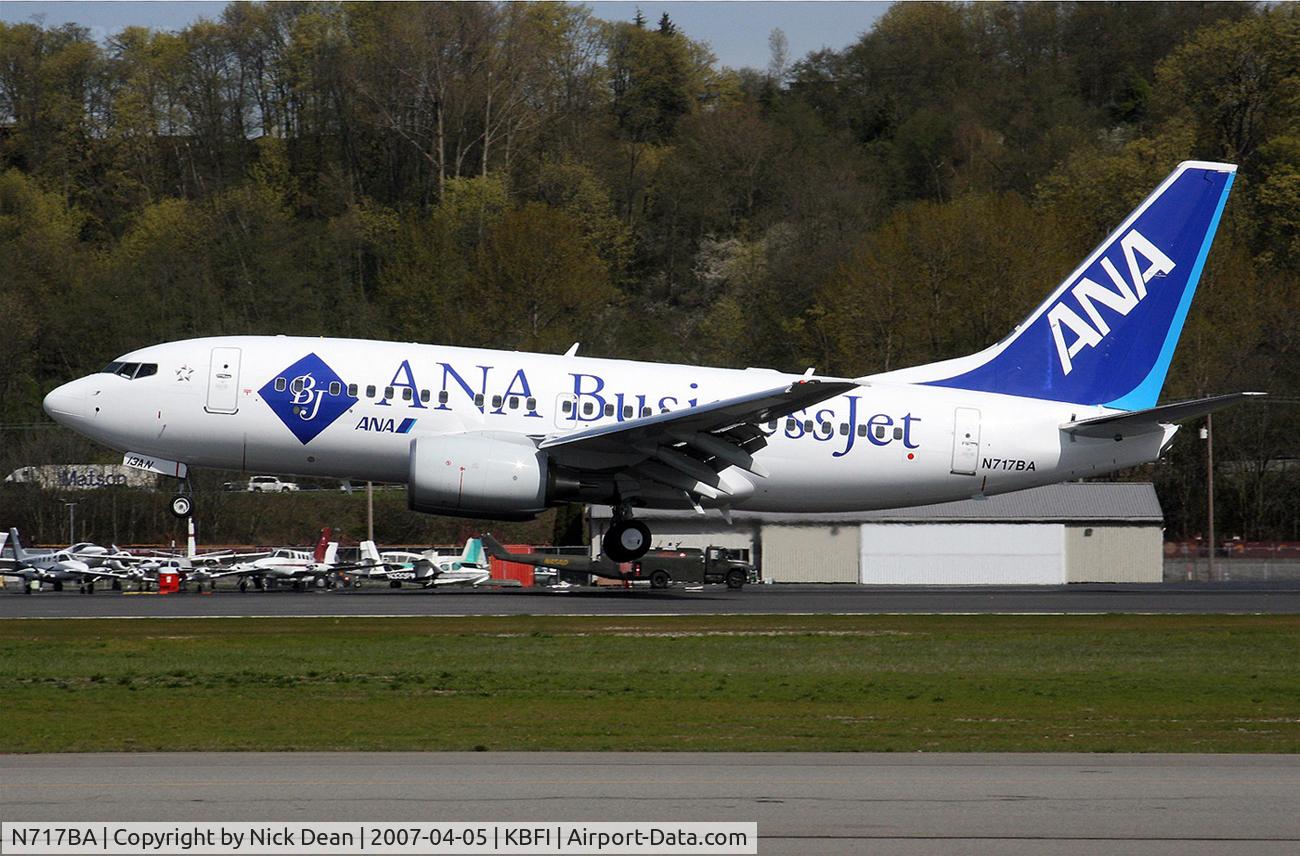 N717BA, 2007 Boeing 737-781 C/N 33880, /