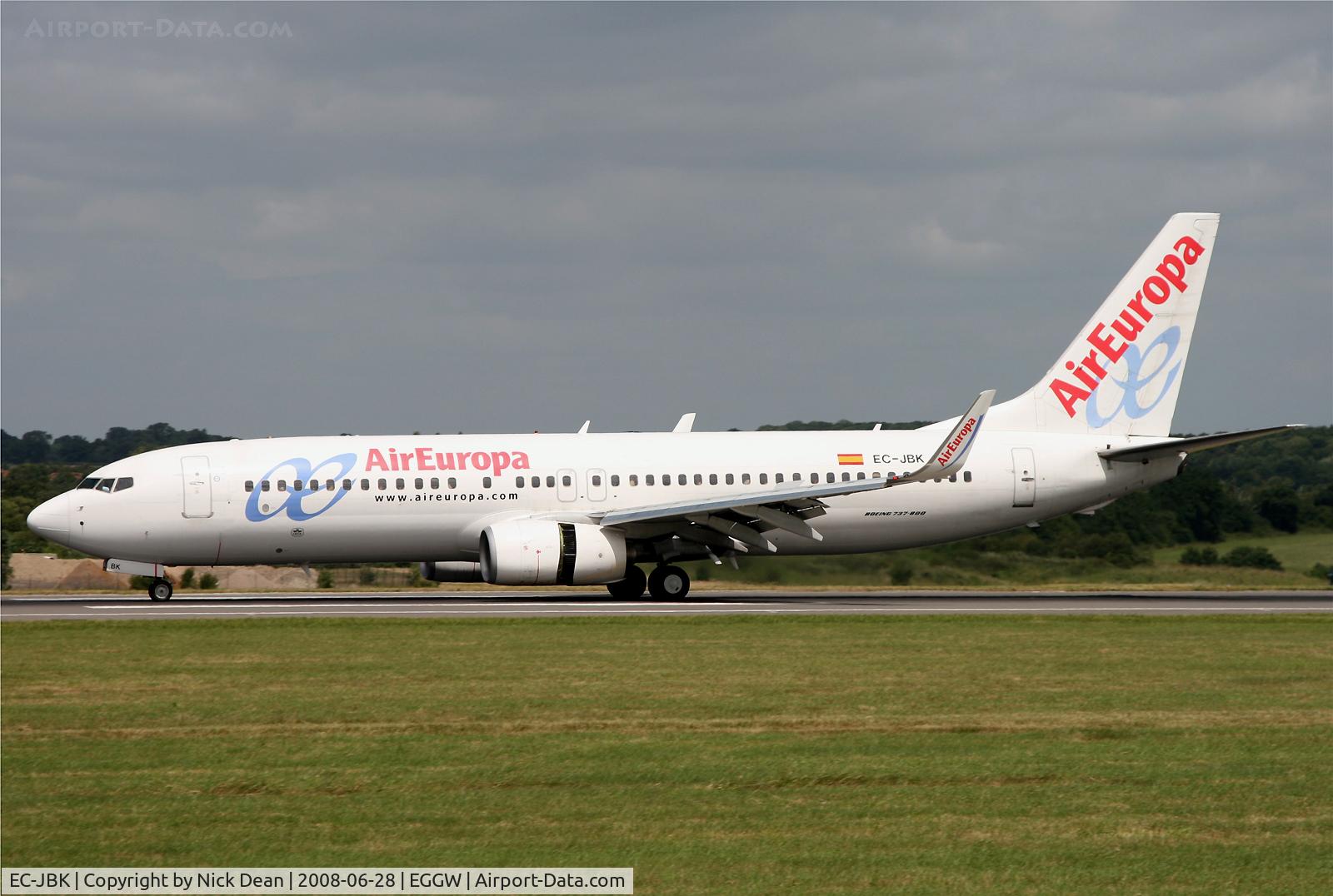 EC-JBK, 2004 Boeing 737-85P C/N 33973, /