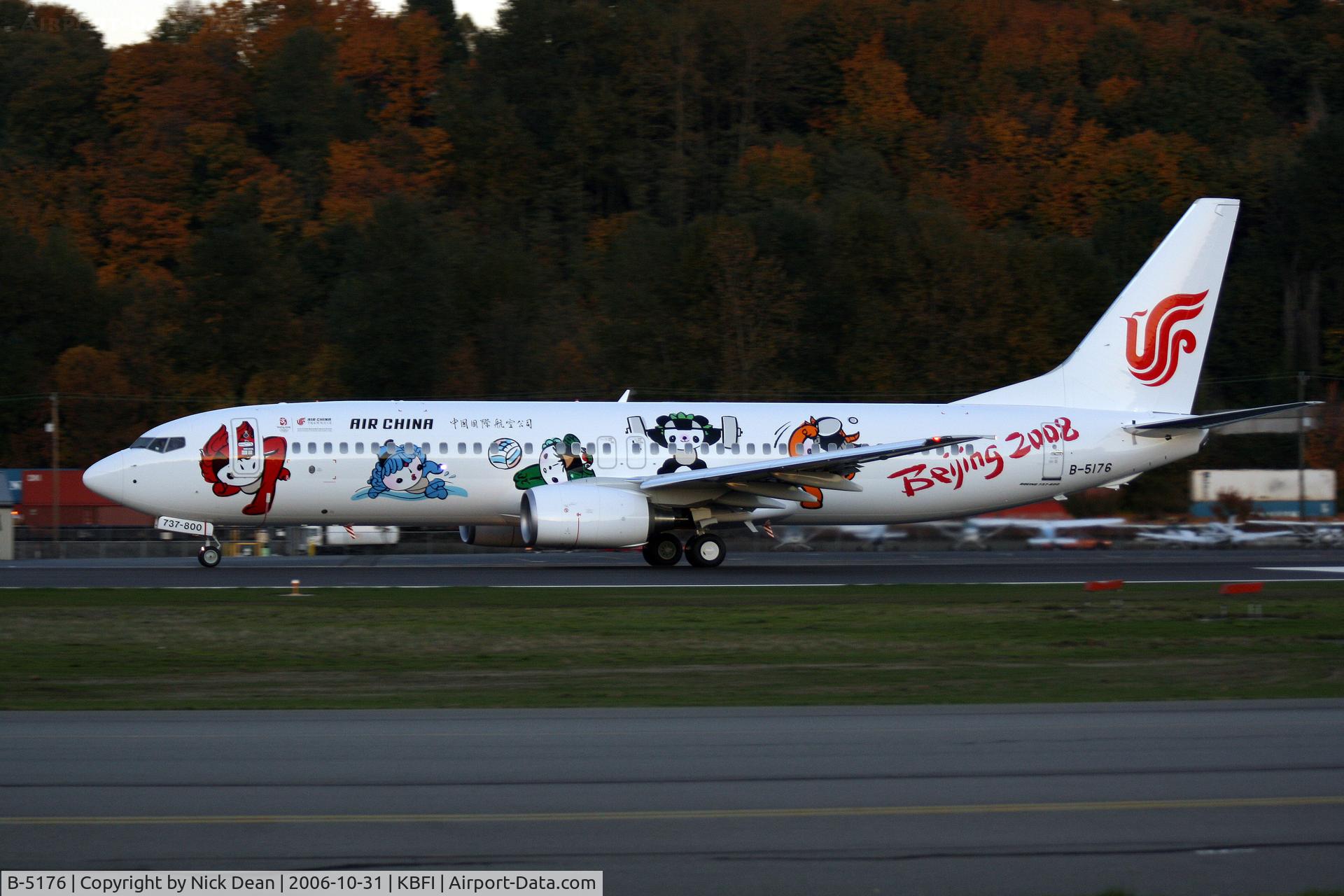 B-5176, 2006 Boeing 737-86N C/N 34258/2096, /