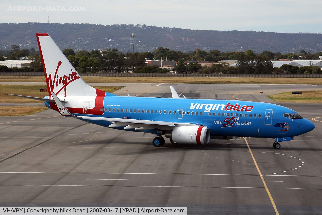 VH-VBY, 2005 Boeing 737-7FE C/N 34323, /