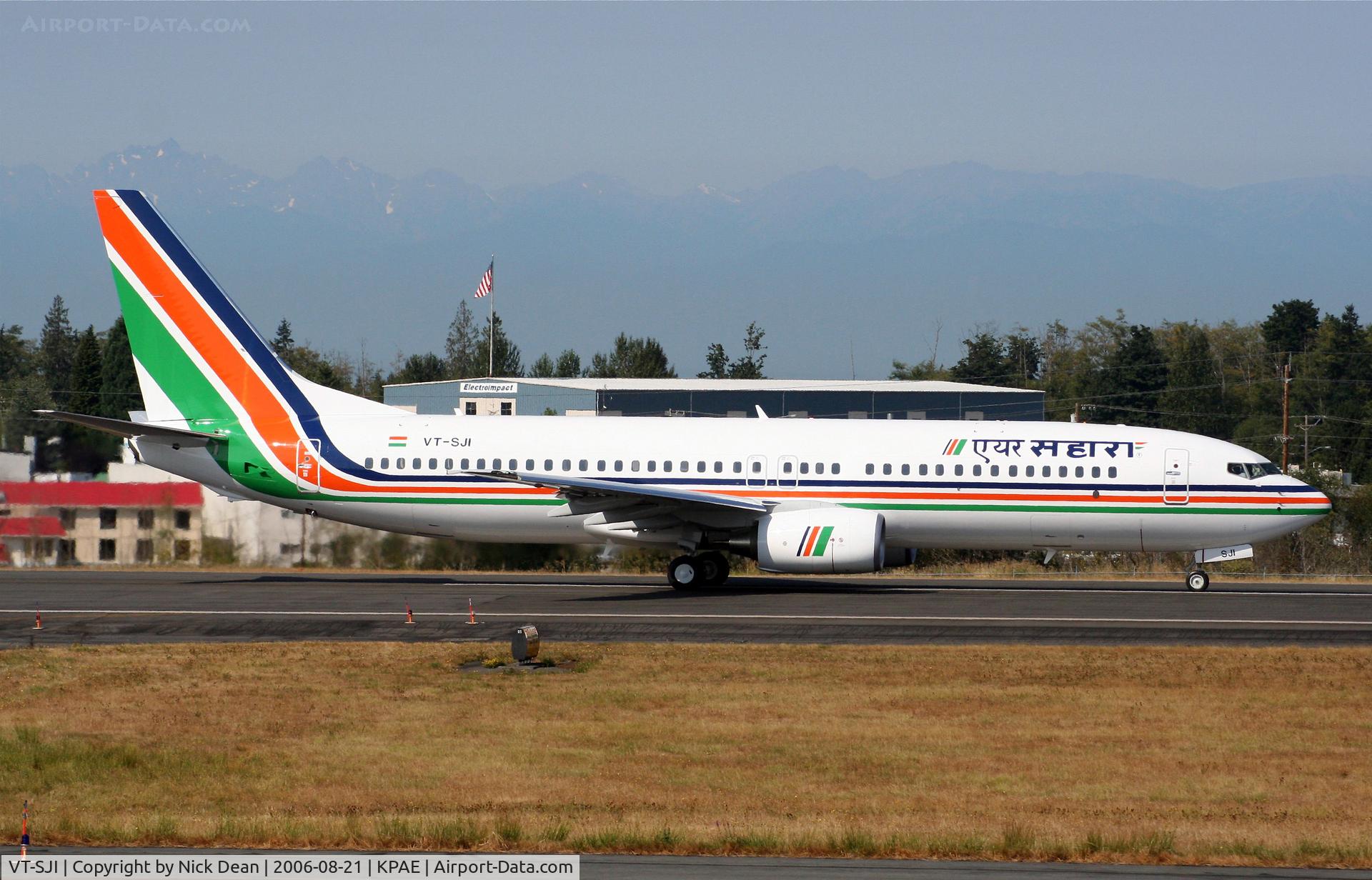VT-SJI, 2006 Boeing 737-8K9 C/N 34399/2030, The Indian side