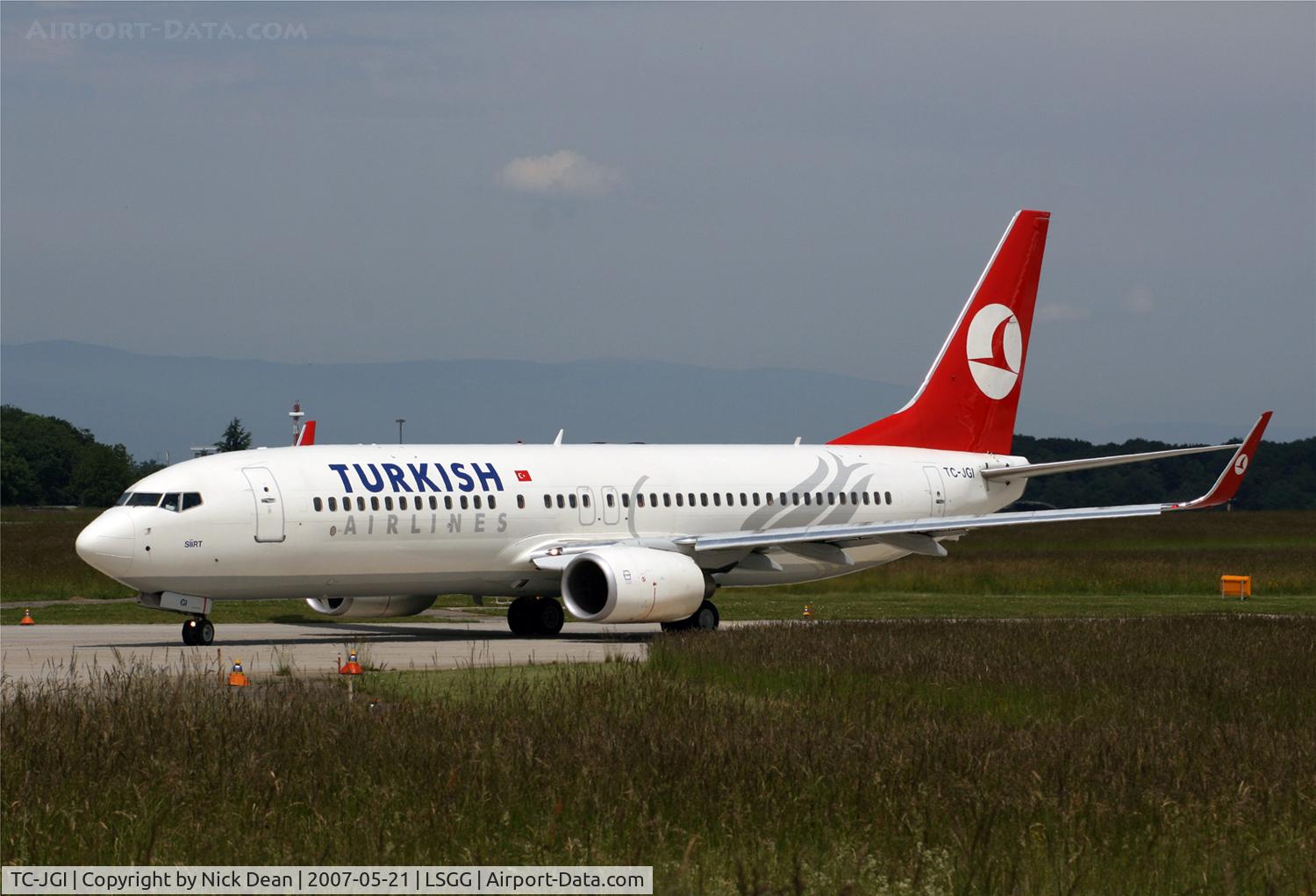 TC-JGI, 2006 Boeing 737-8F2 C/N 34407, LSGG