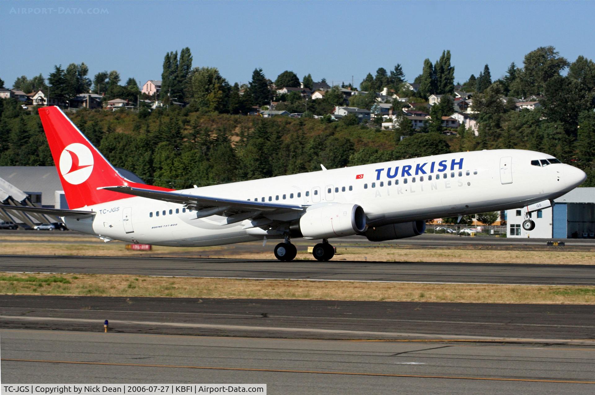 TC-JGS, 2006 Boeing 737-8F2 C/N 34416, /