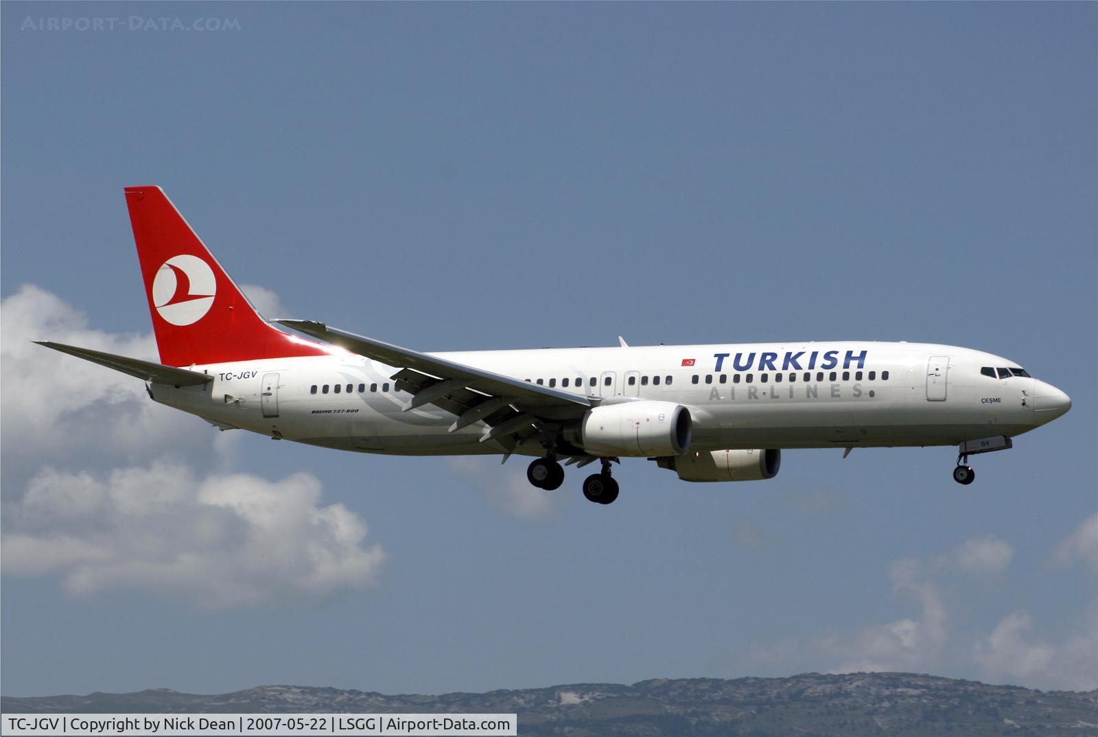TC-JGV, 2006 Boeing 737-8F2 C/N 34419, /