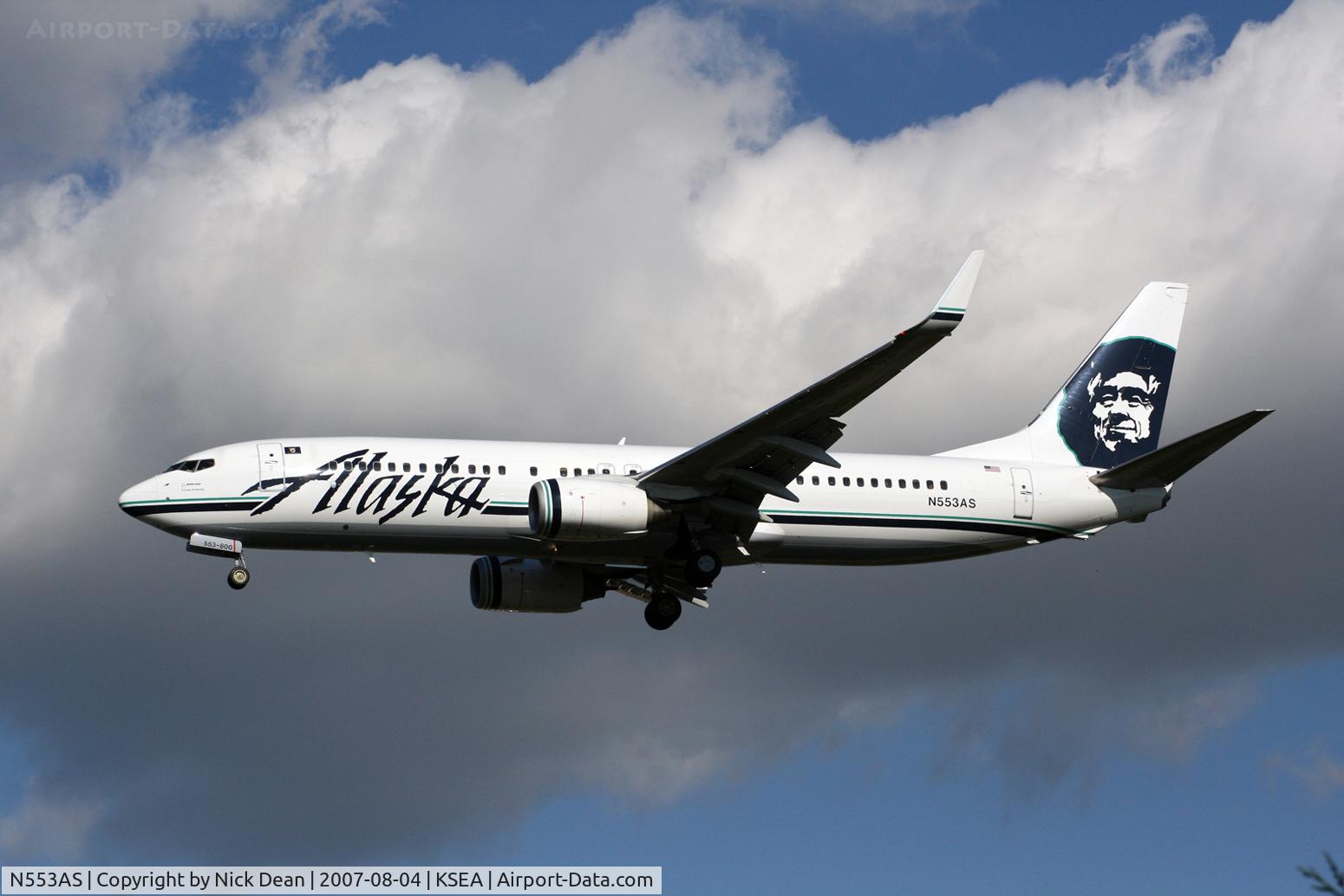 N553AS, 2006 Boeing 737-890 C/N 34594, /
