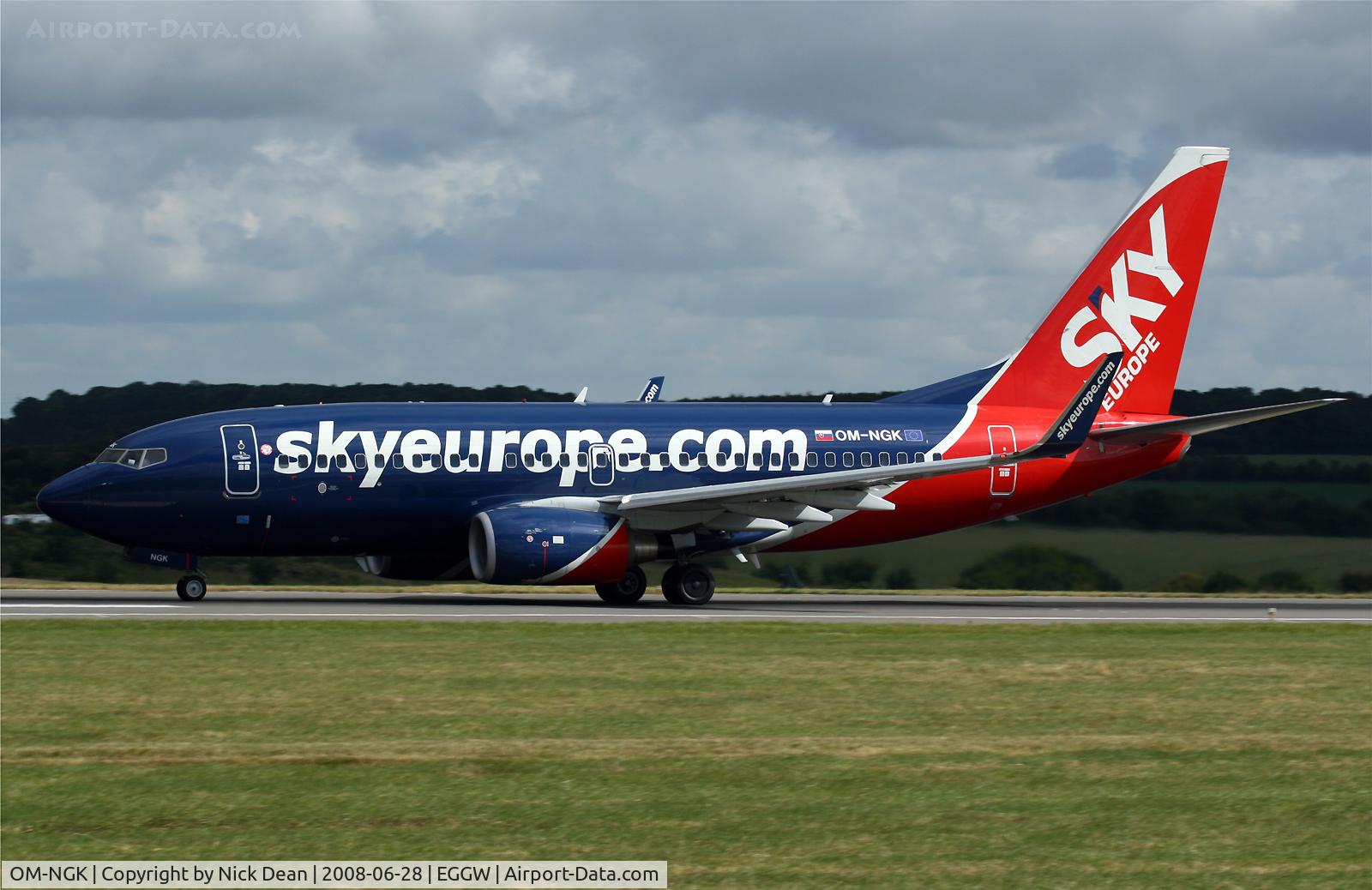 OM-NGK, 2007 Boeing 737-76N C/N 34756/2208, /