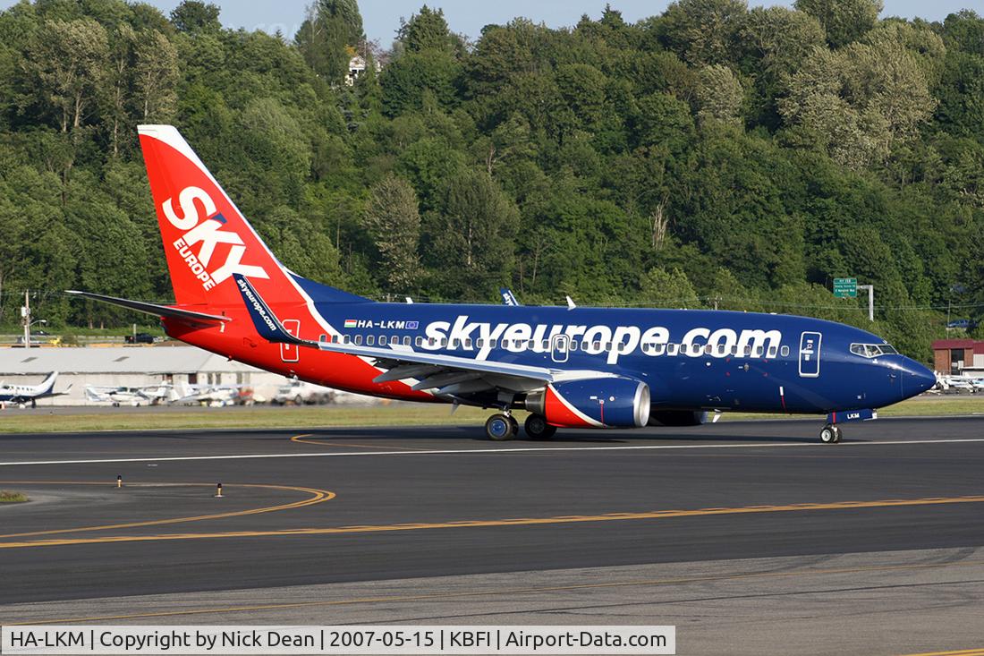 HA-LKM, 2007 Boeing 737-76N C/N 34758, /