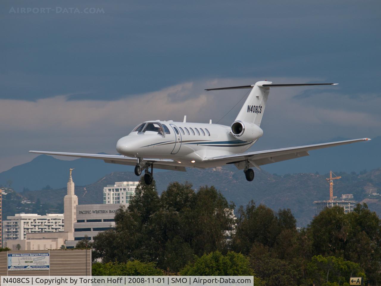 N408CS, 2005 Cessna 525B CitationJet CJ3 C/N 525B0045, N408CS arriving on RWY 21