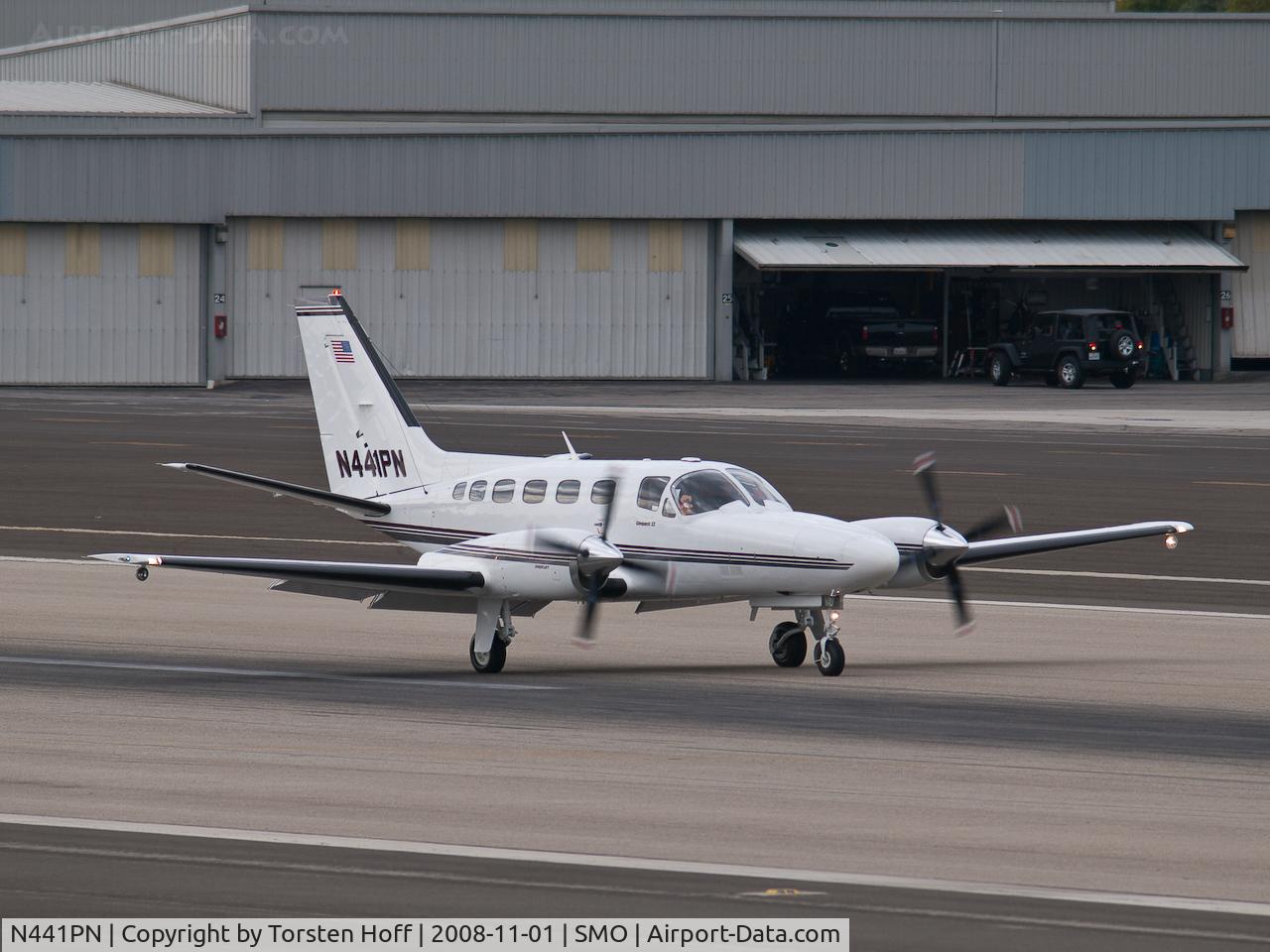 N441PN, 1985 Cessna 441 C/N 441-0347, N441PN arriving on RWY 03