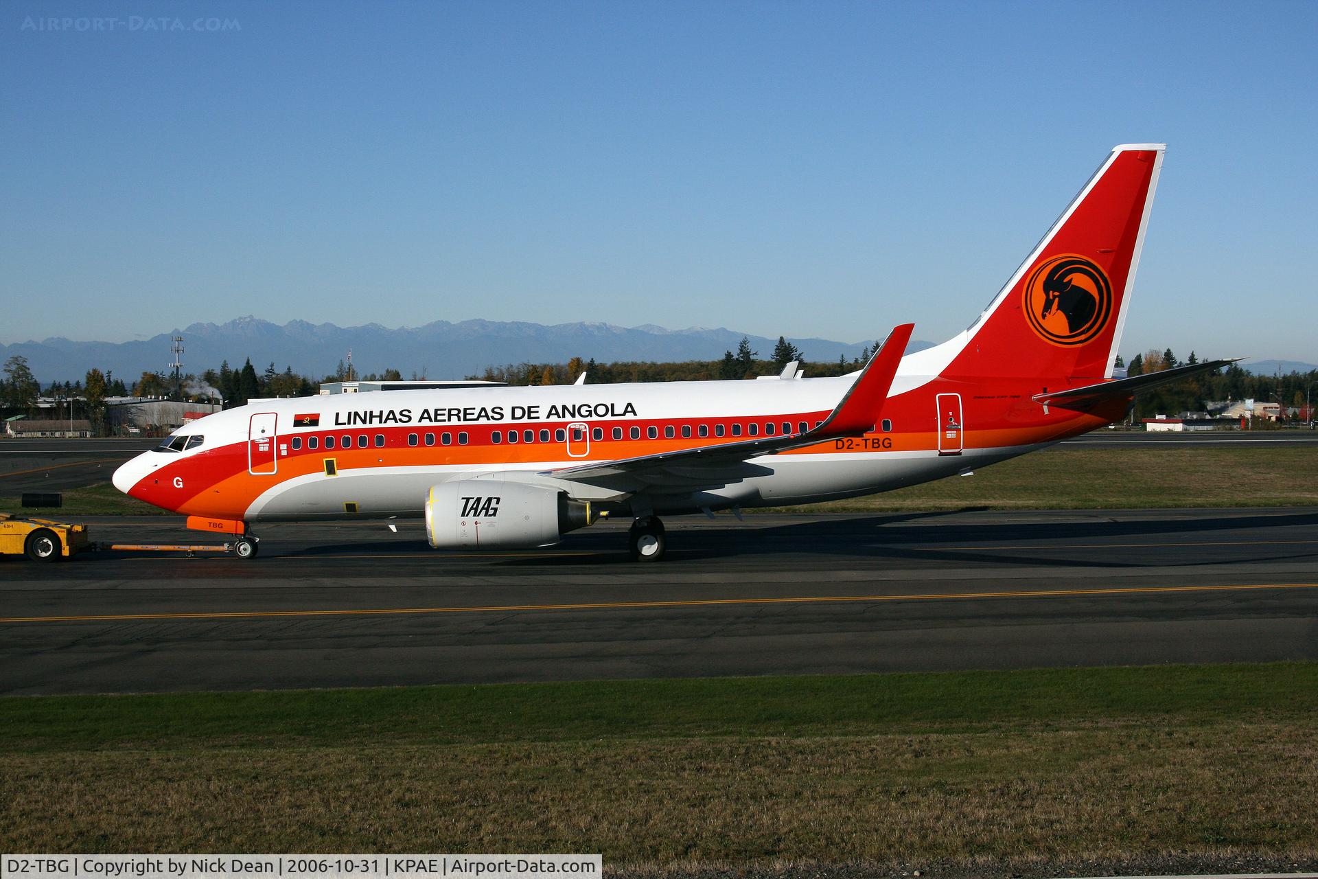 D2-TBG, 2006 Boeing 737-7M2(QC) C/N 34560/2036, /