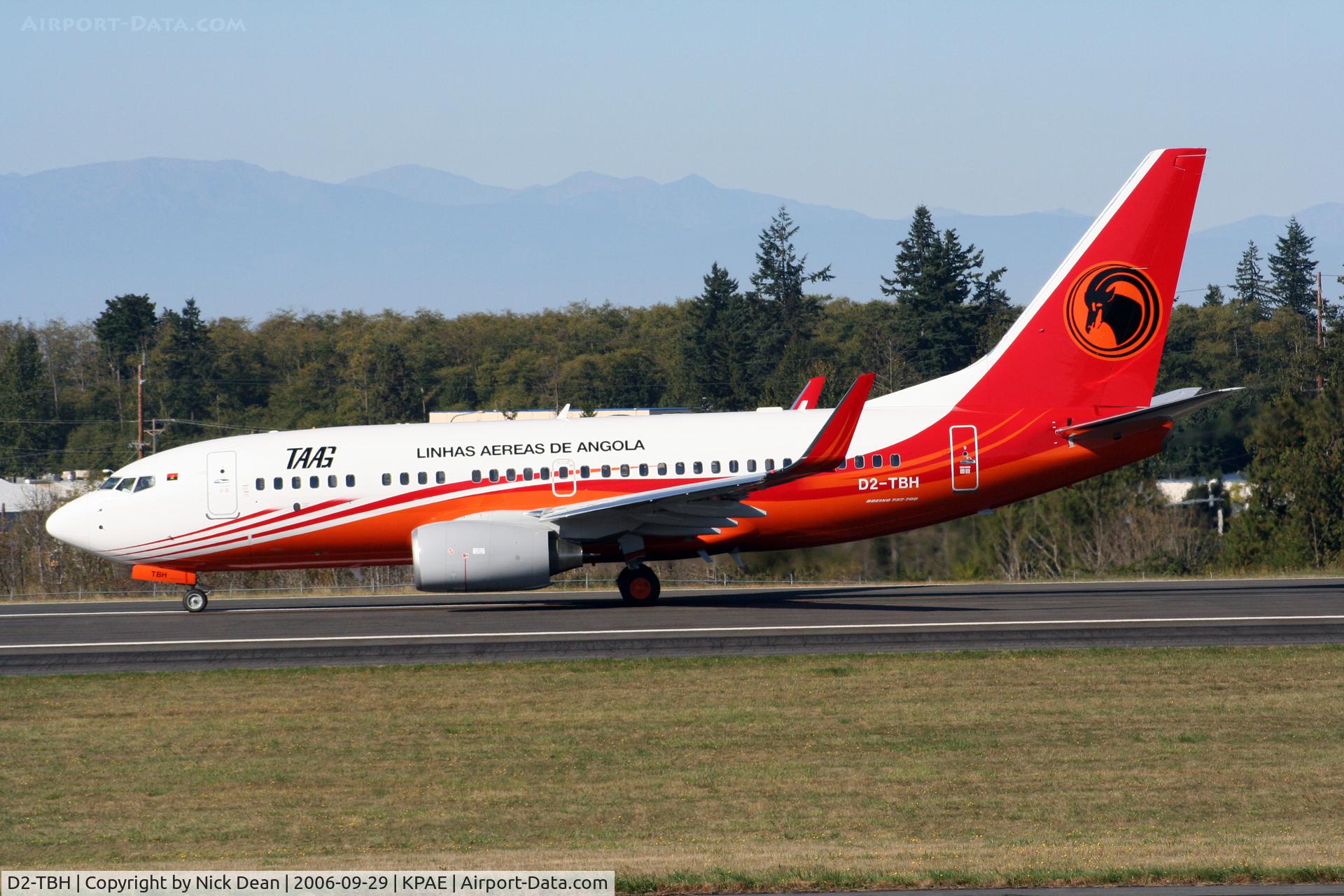 D2-TBH, 2006 Boeing 737-7M2(QC) C/N 34561/2043, /