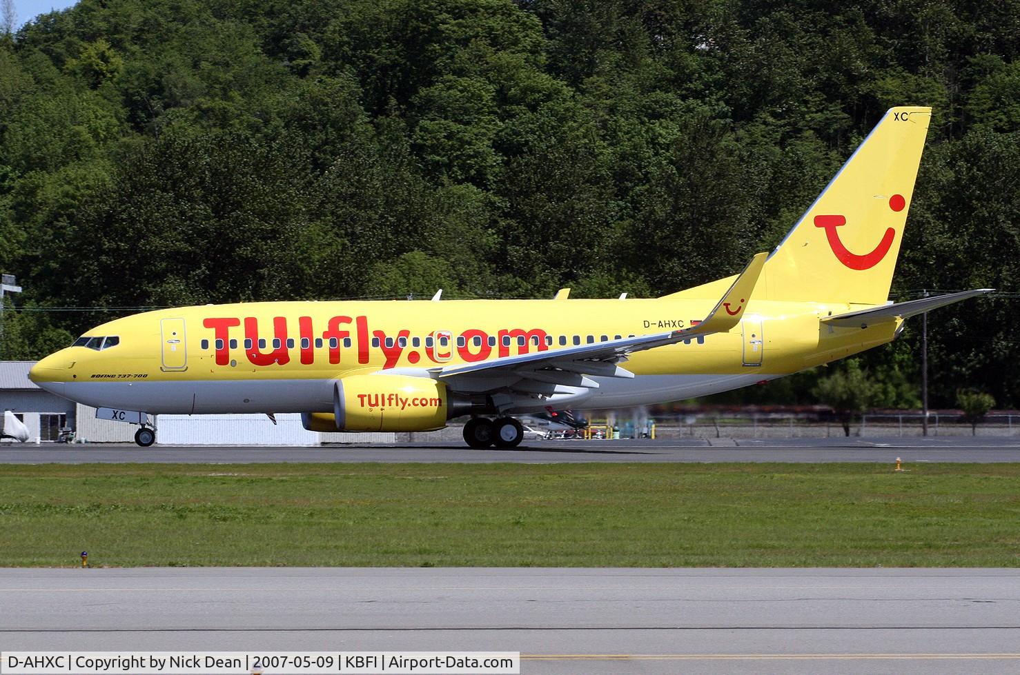D-AHXC, 2007 Boeing 737-7K5 C/N 34693, /