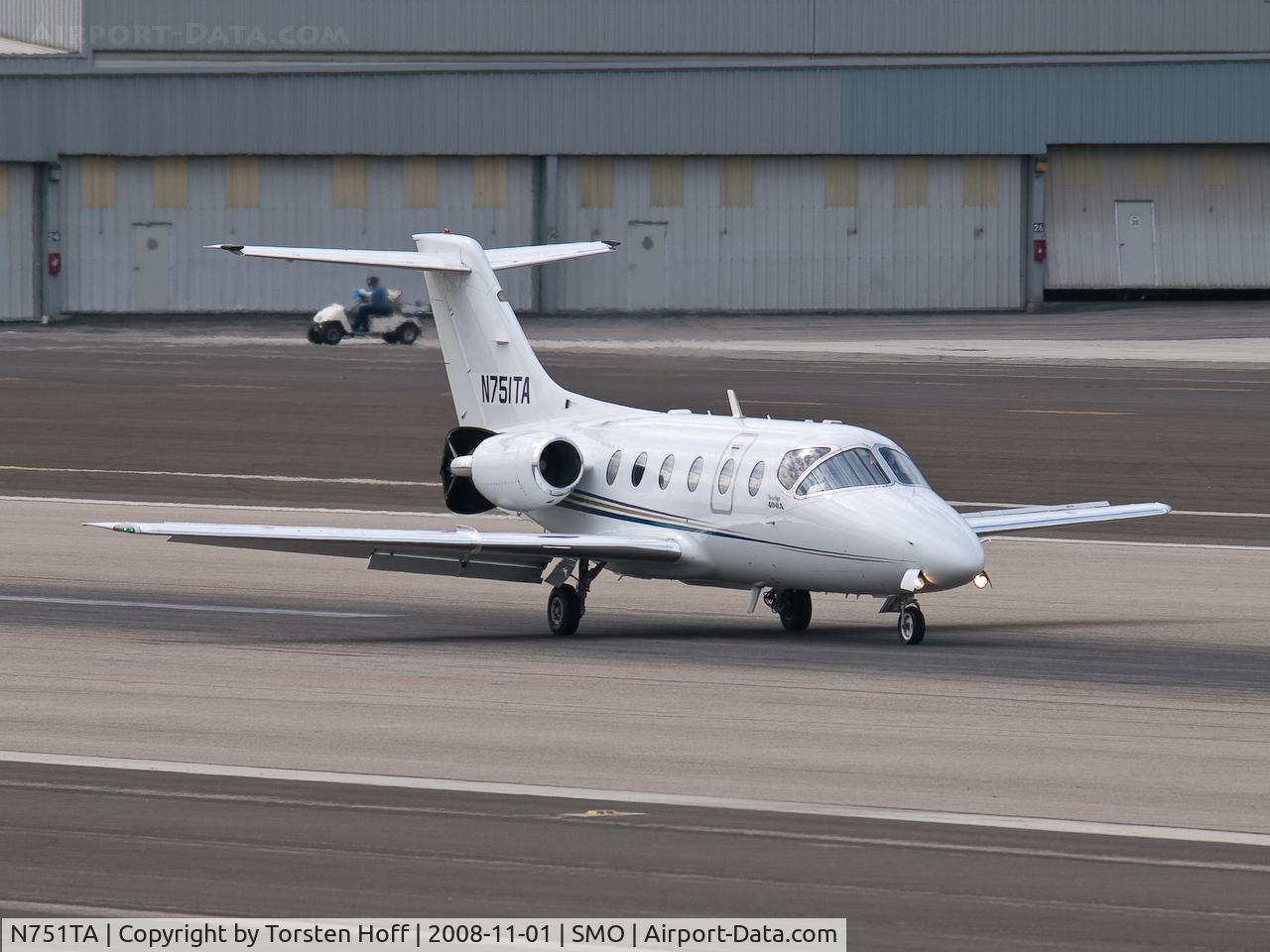N751TA, 1999 Raytheon Aircraft Company 400A C/N RK-225, N751TA arriving on RWY 03
