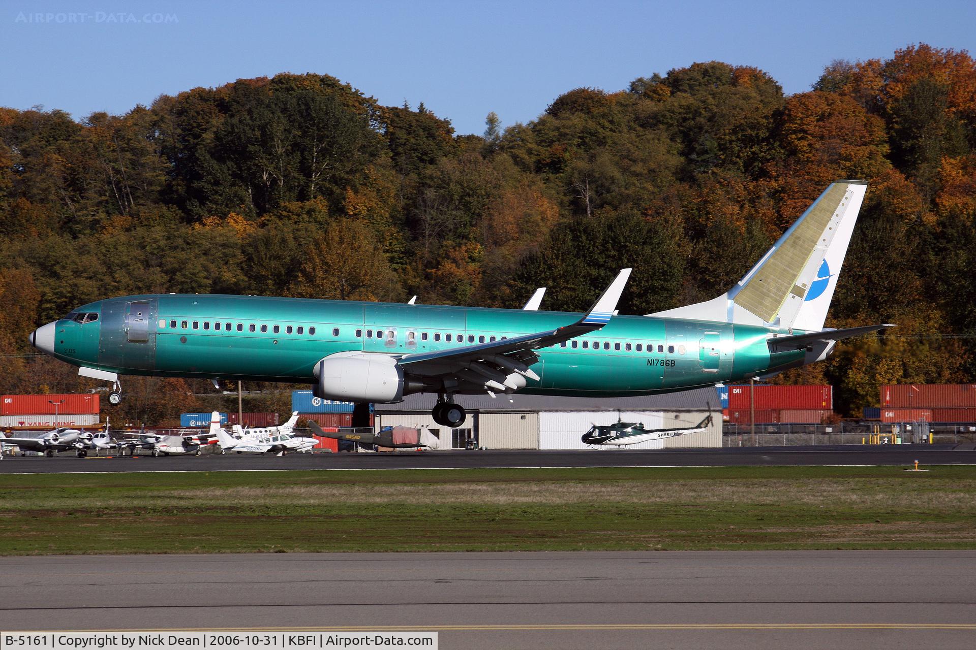 B-5161, 2006 Boeing 737-85C C/N 35046/2105, /