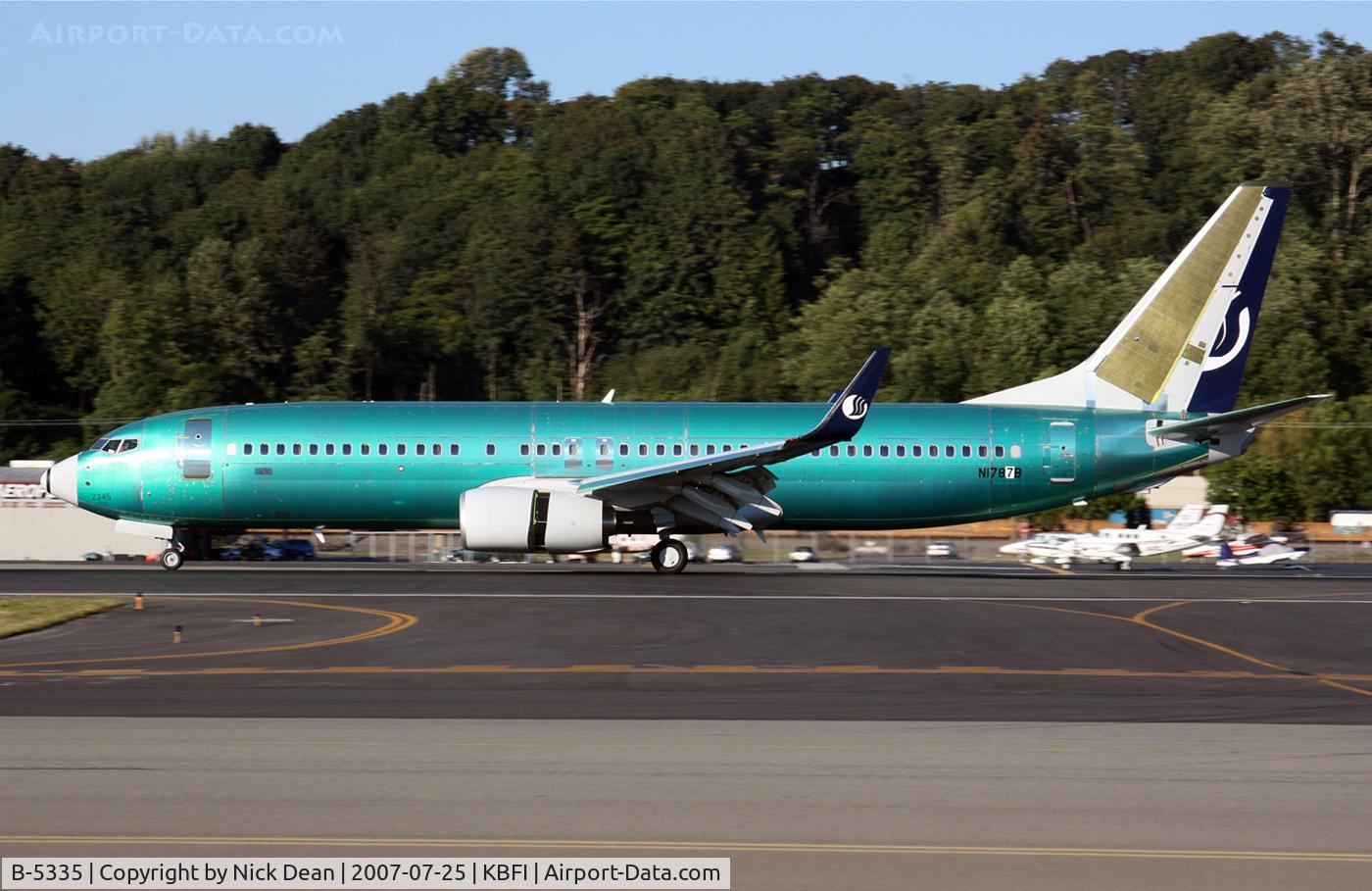 B-5335, 2007 Boeing 737-8FH C/N 35097, /