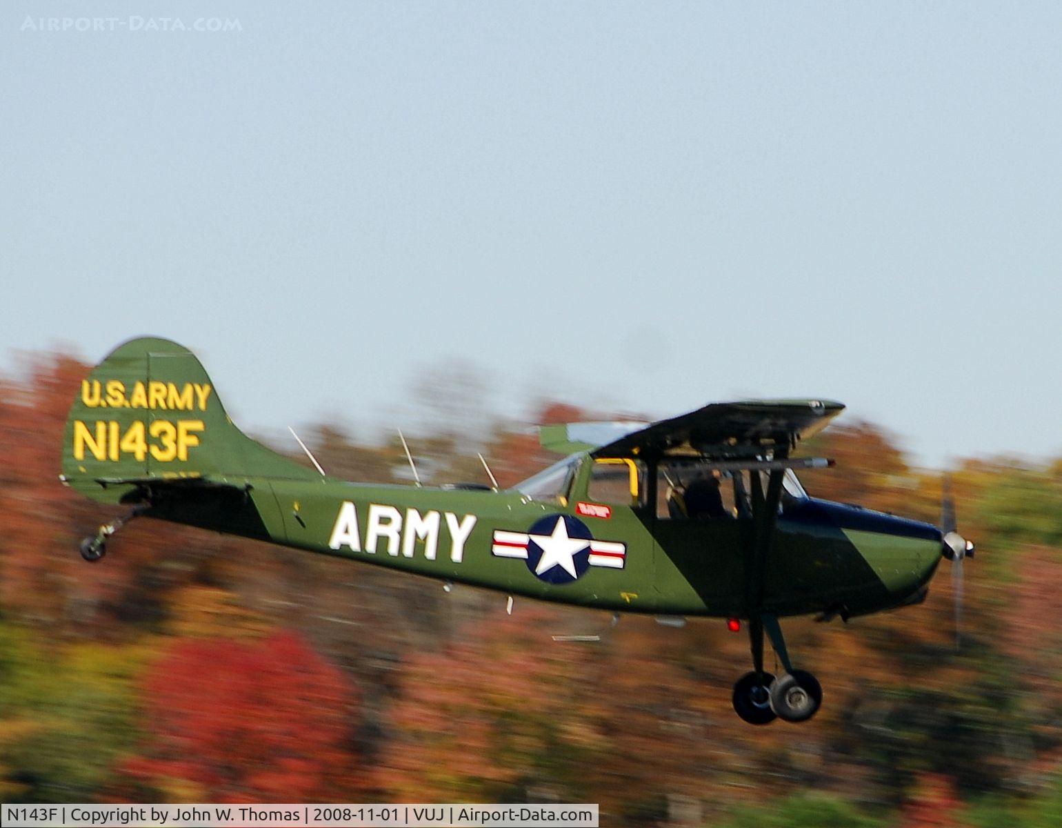 N143F, 1953 Cessna L-19E Bird Dog Bird Dog C/N 23488, Stanly County Airshow