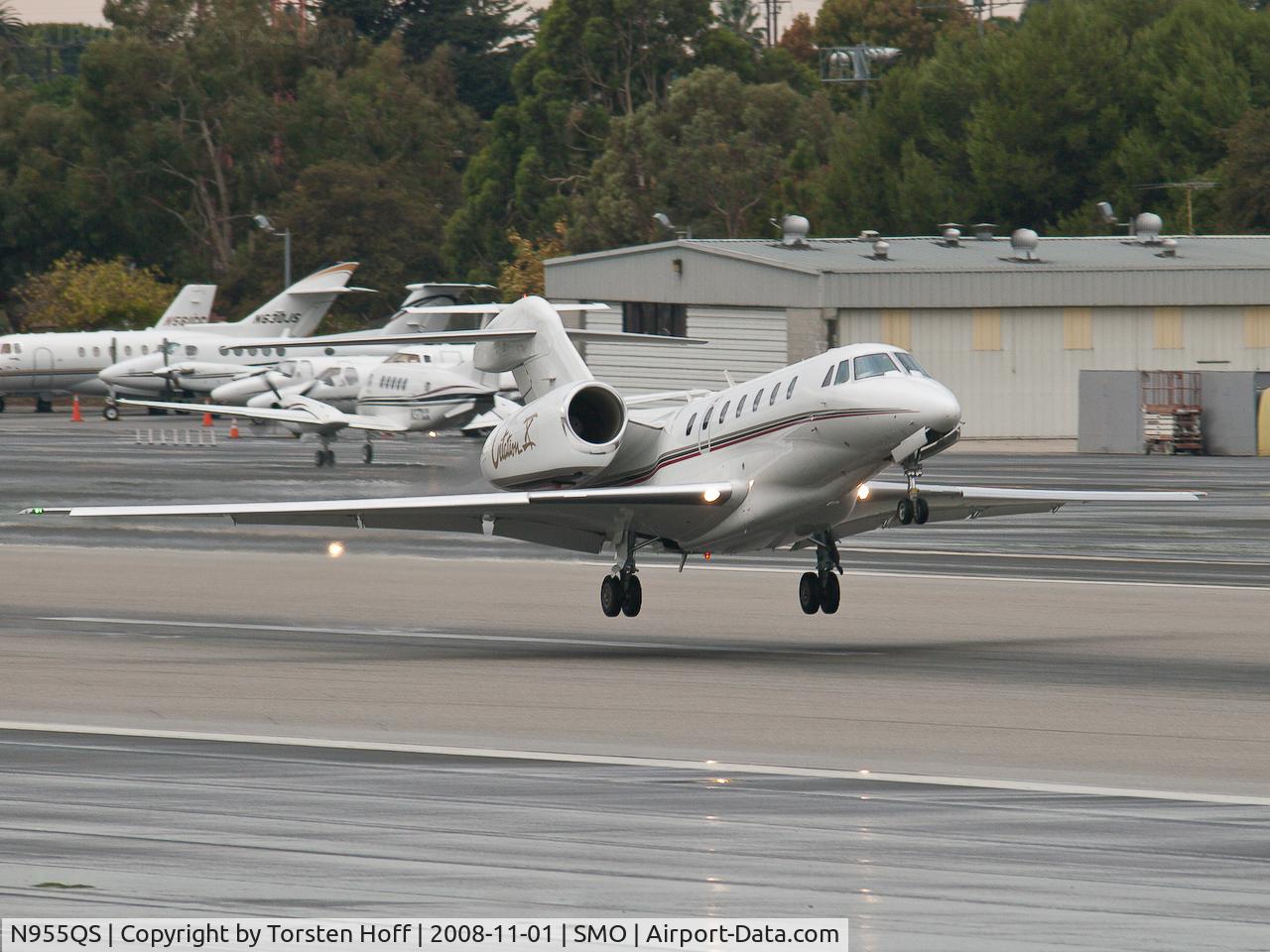 N955QS, 1998 Cessna 750 Citation X Citation X C/N 750-0055, N955QS departing from RWY 03