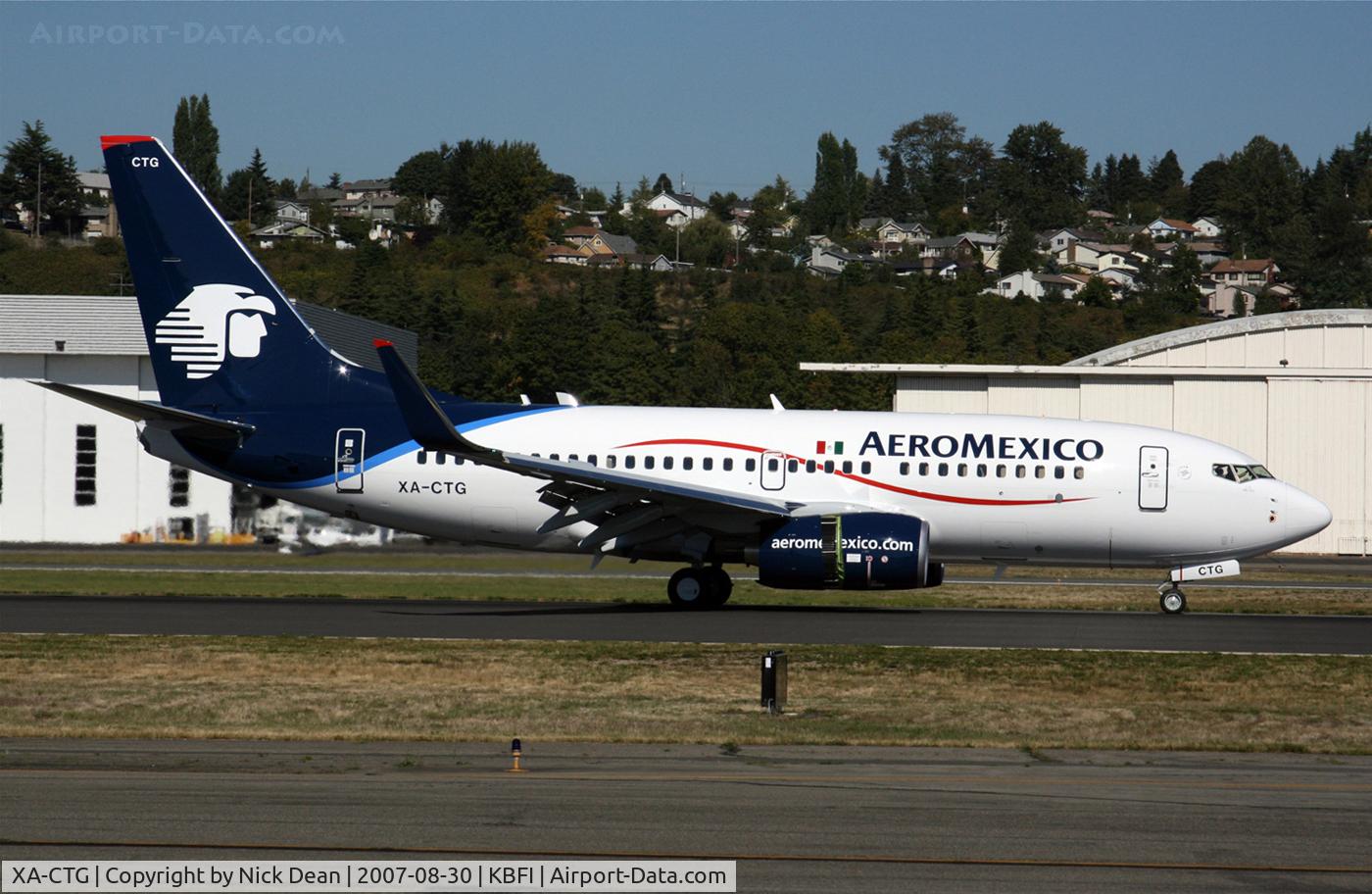 XA-CTG, 2007 Boeing 737-752 C/N 35123, /