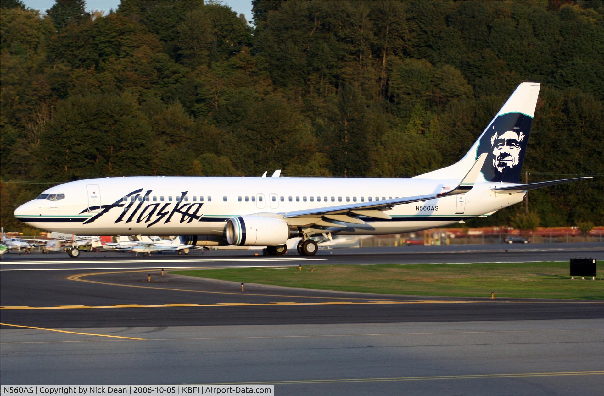 N560AS, 2006 Boeing 737-890 C/N 35179, /