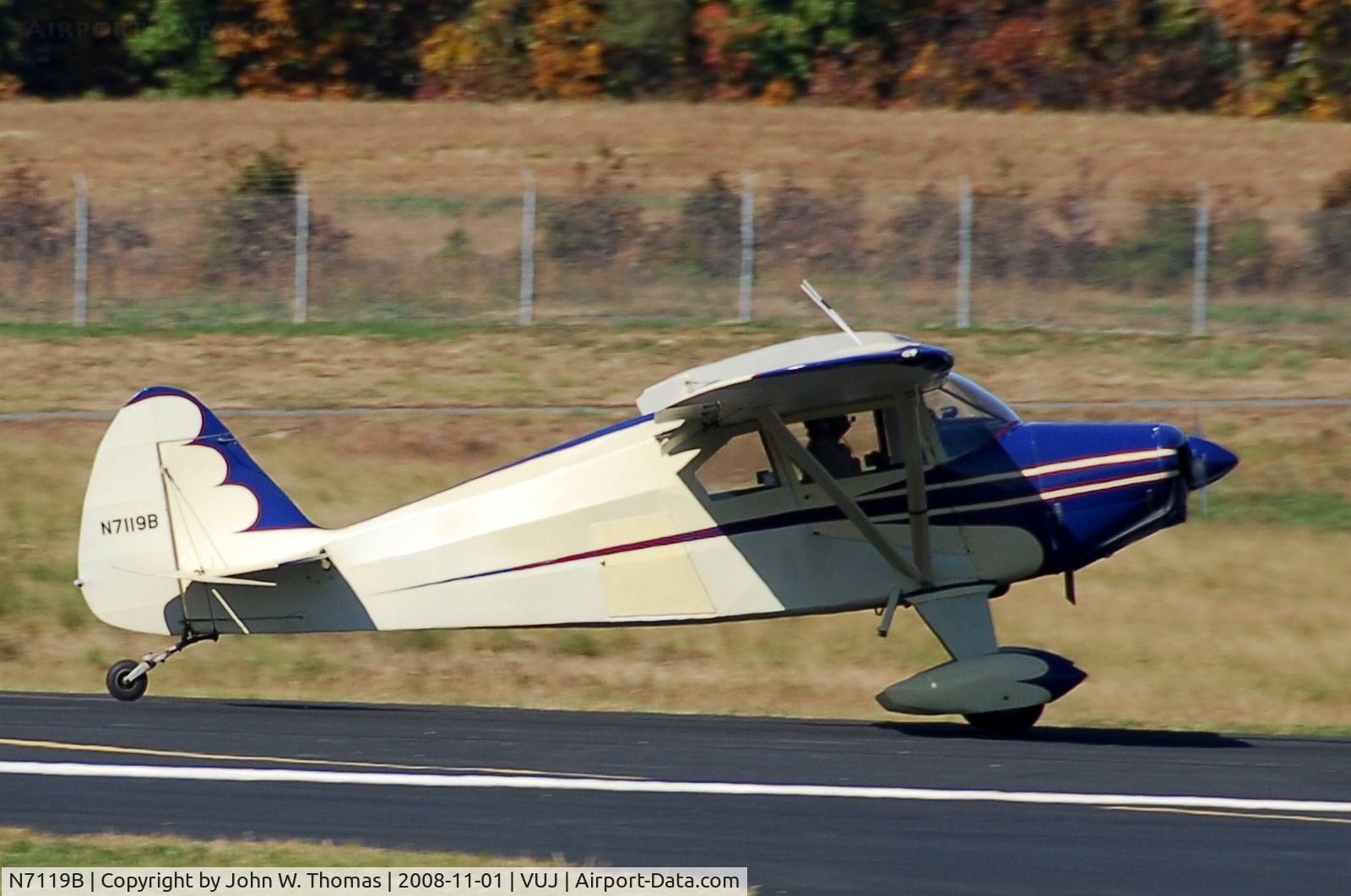 N7119B, 1956 Piper PA-22-150 C/N 22-4336, Stanly County Airshow