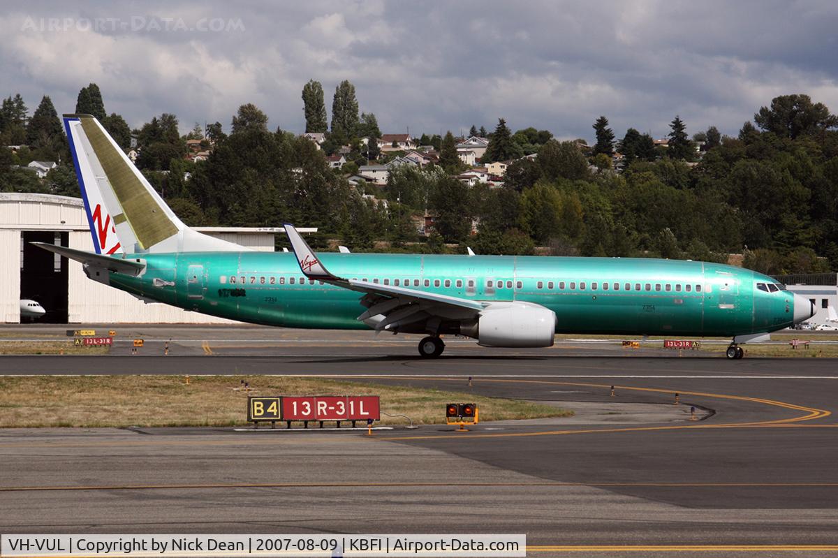VH-VUL, 2007 Boeing 737-8FE C/N 36603/2356, /