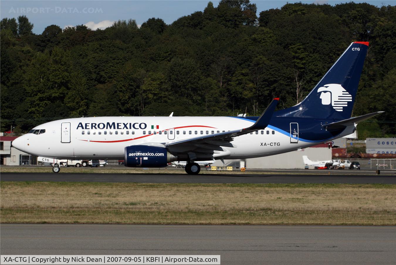 XA-CTG, 2007 Boeing 737-752 C/N 35123, /
