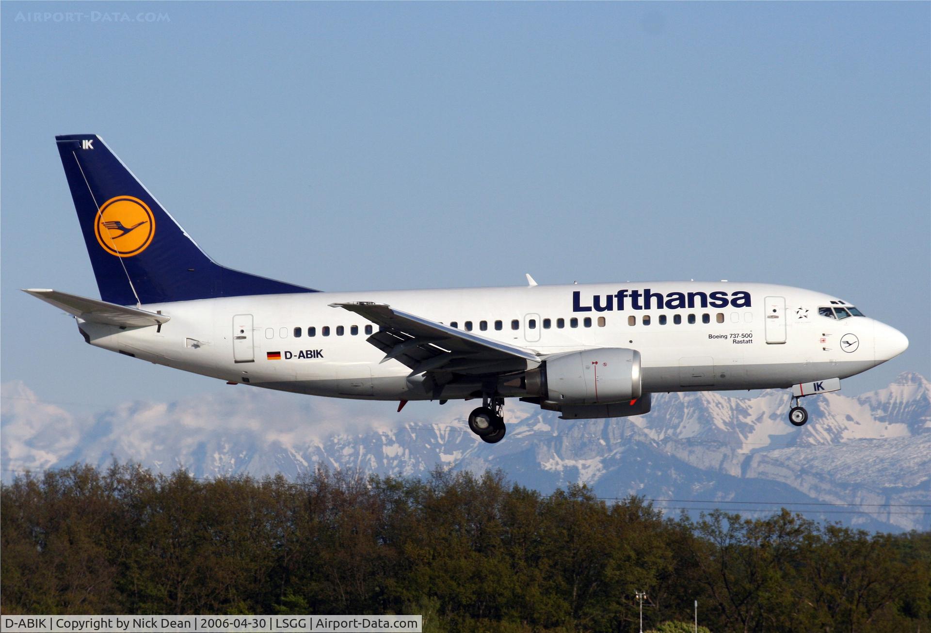 D-ABIK, 1991 Boeing 737-530 C/N 24823, /