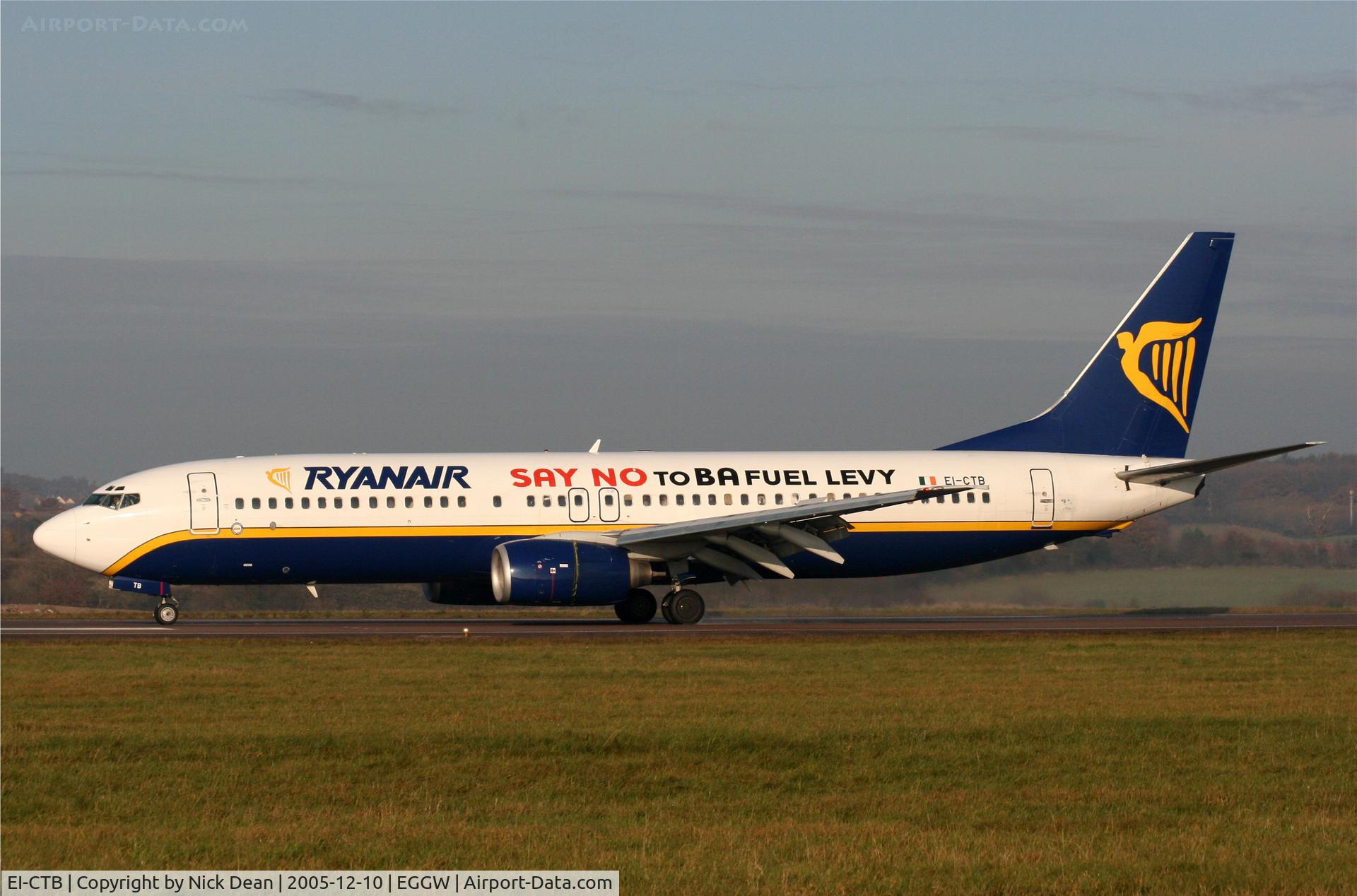 EI-CTB, 2002 Boeing 737-8AS C/N 29937, /