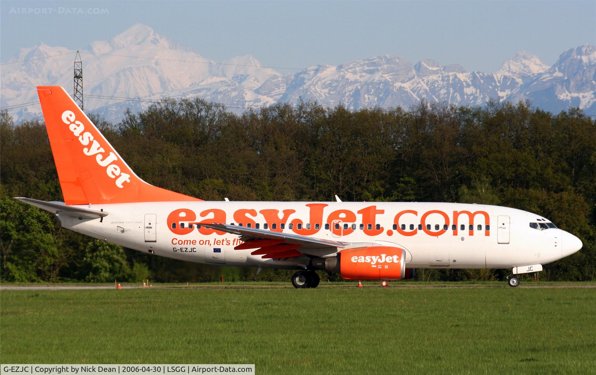 G-EZJC, 2000 Boeing 737-73V C/N 30237, /