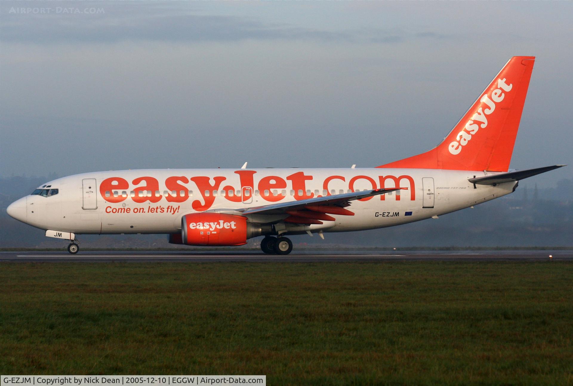 G-EZJM, 2002 Boeing 737-73V C/N 30248, /