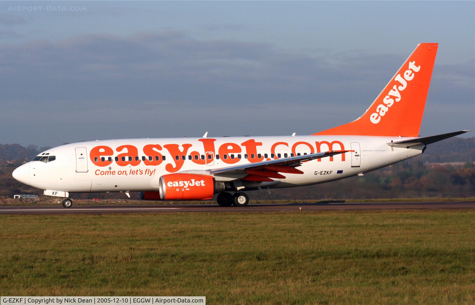 G-EZKF, 2004 Boeing 737-73V C/N 32427, /