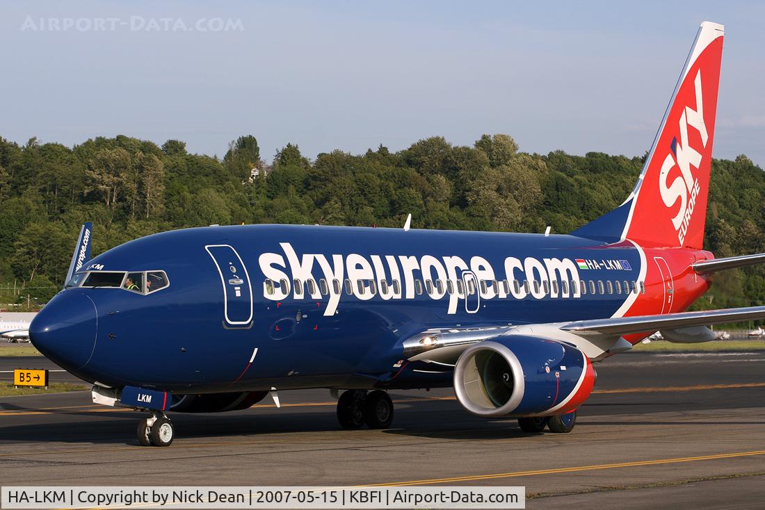 HA-LKM, 2007 Boeing 737-76N C/N 34758, /