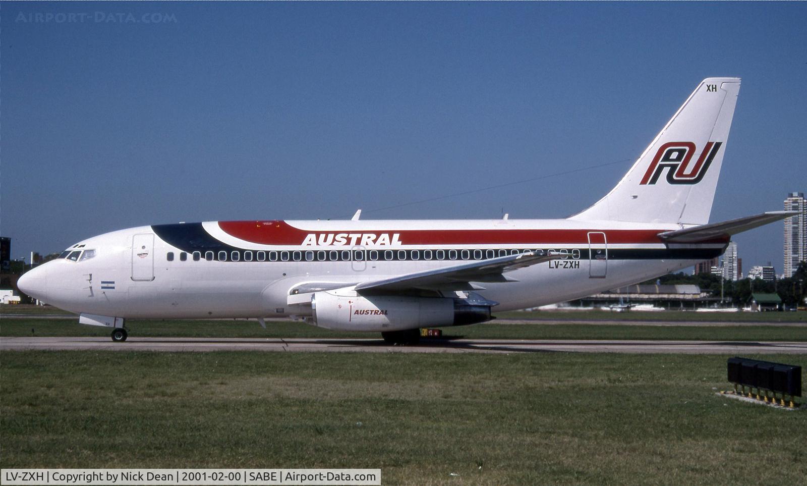 LV-ZXH, 1986 Boeing 737-228 C/N 23503, /