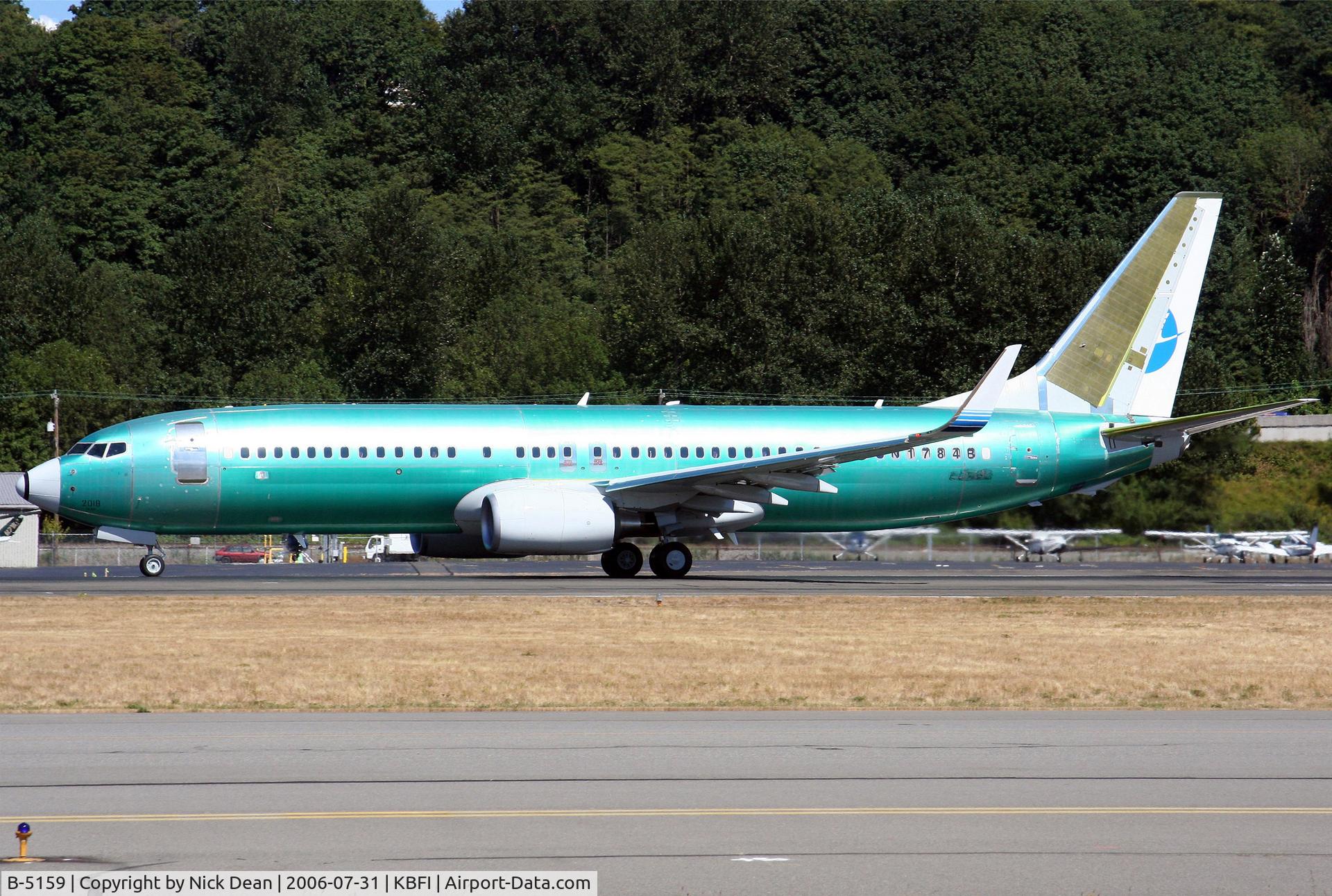 B-5159, 2006 Boeing 737-85C C/N 35044 / 2018, /